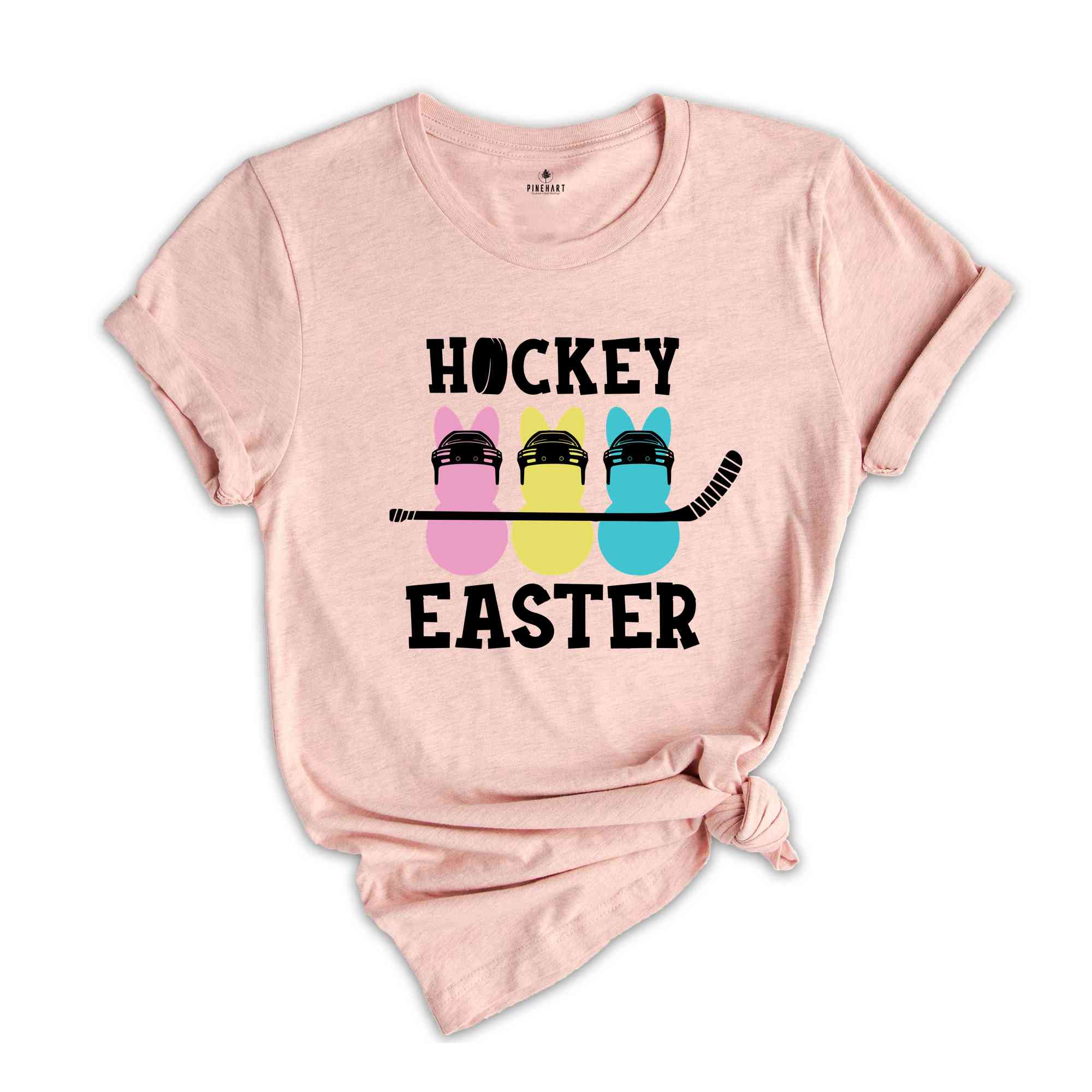 Hockey Easter Shirt, Hockey Lover Gift, Funny Easter Shirt, Easter Peeps T-Shirt, Hockey Kids Shirt, Cute Easter Bunny Shirt