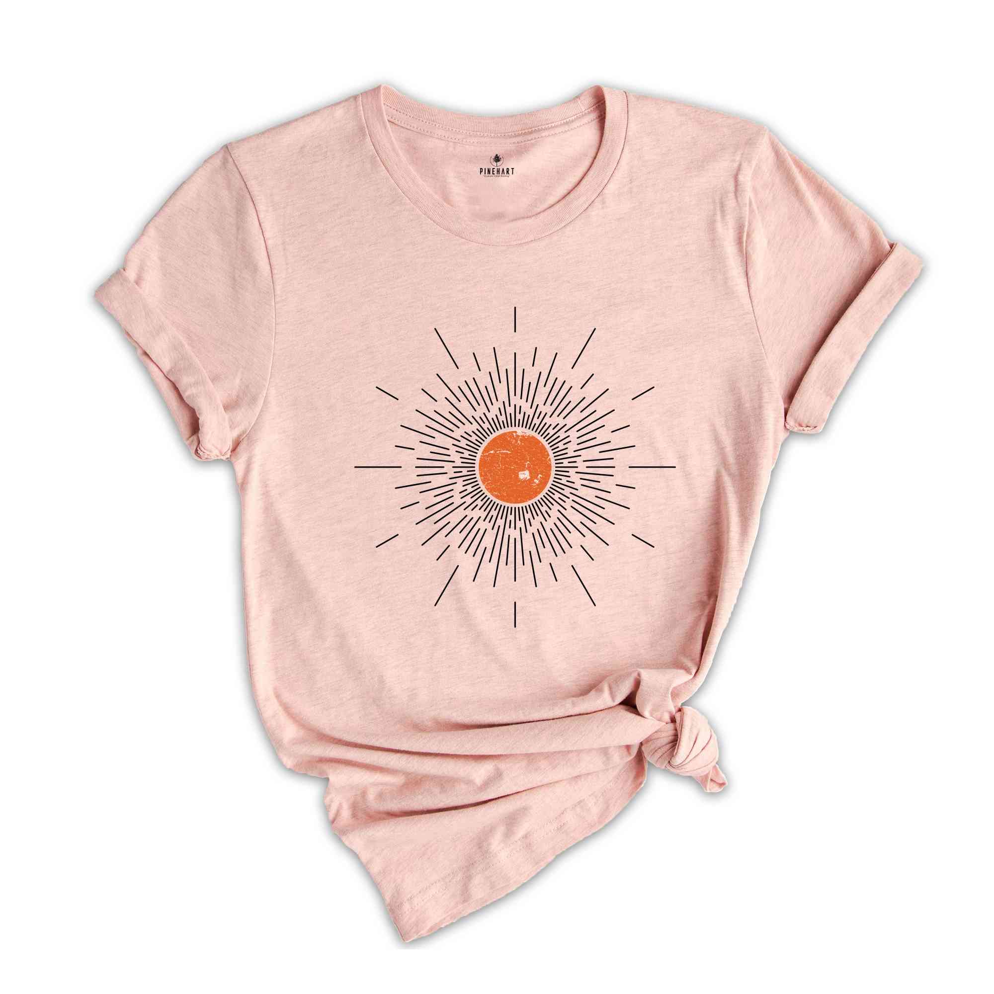 Sunshine Shirt, Retro Sunshine Shirt, Vintage Sun Shirt, Retro Summer Shirt, Sunset Shirt, Vintage Shirts