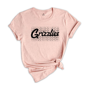 Team Mascot Shirt, Grizzlies Team Shirt, Grizzlies Team Spirit Shirt, Grizzlies Fan Shirt, Grizzlies School Shirt, Grizzlies School Spirit