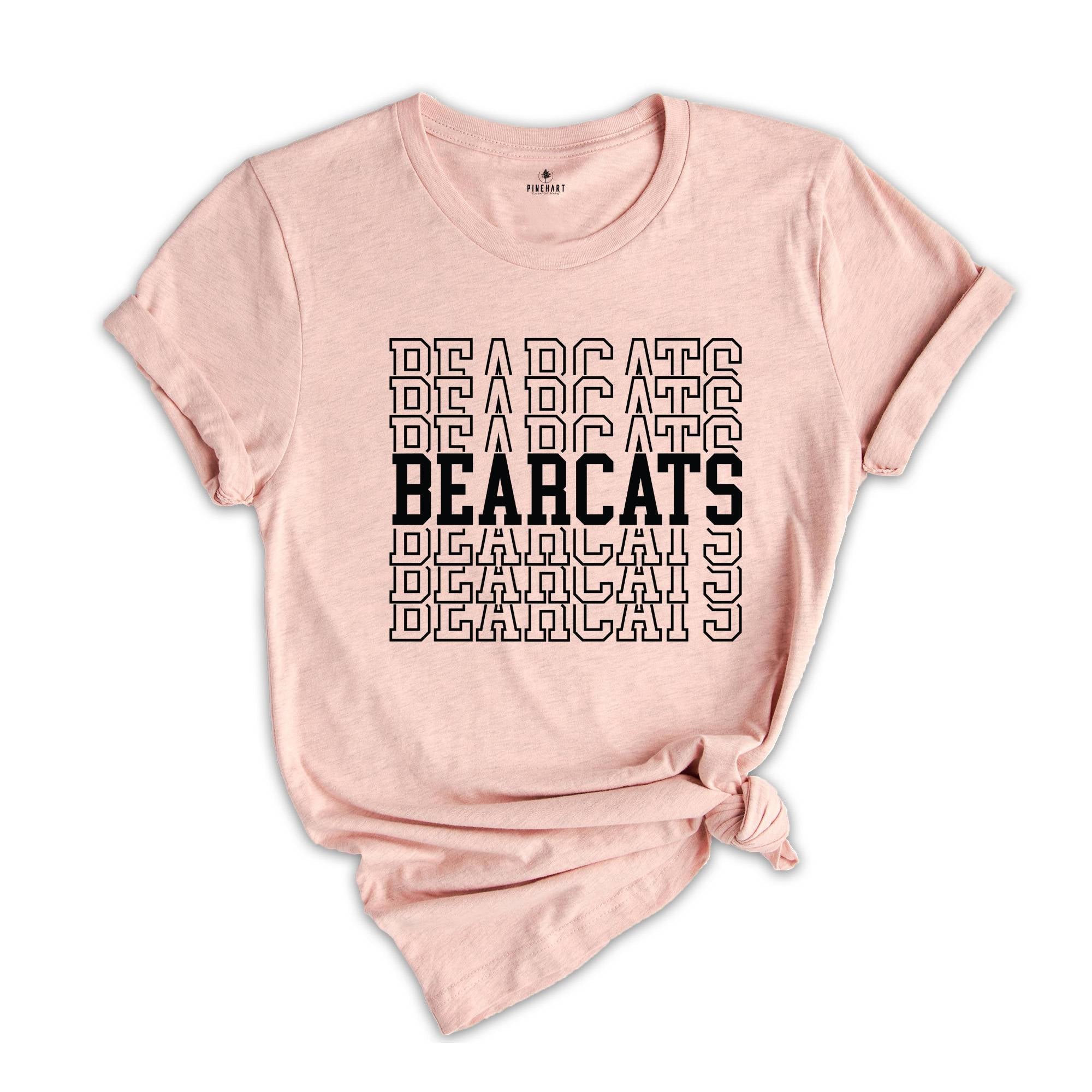 Team Mascot Shirt, Bearcats Team Shirt, Bearcats Team Spirit Shirt, Bearcats Fan Shirt, Bearcats School Shirt, Bearcats School Spirit