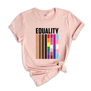 Equality Flag Shirt, Pride Shirt, LGBT Shirt, Equal Rights Shirt, Pride Shirt, LGBT Shirt, Gay Pride Shirt, Human Rights Shirt