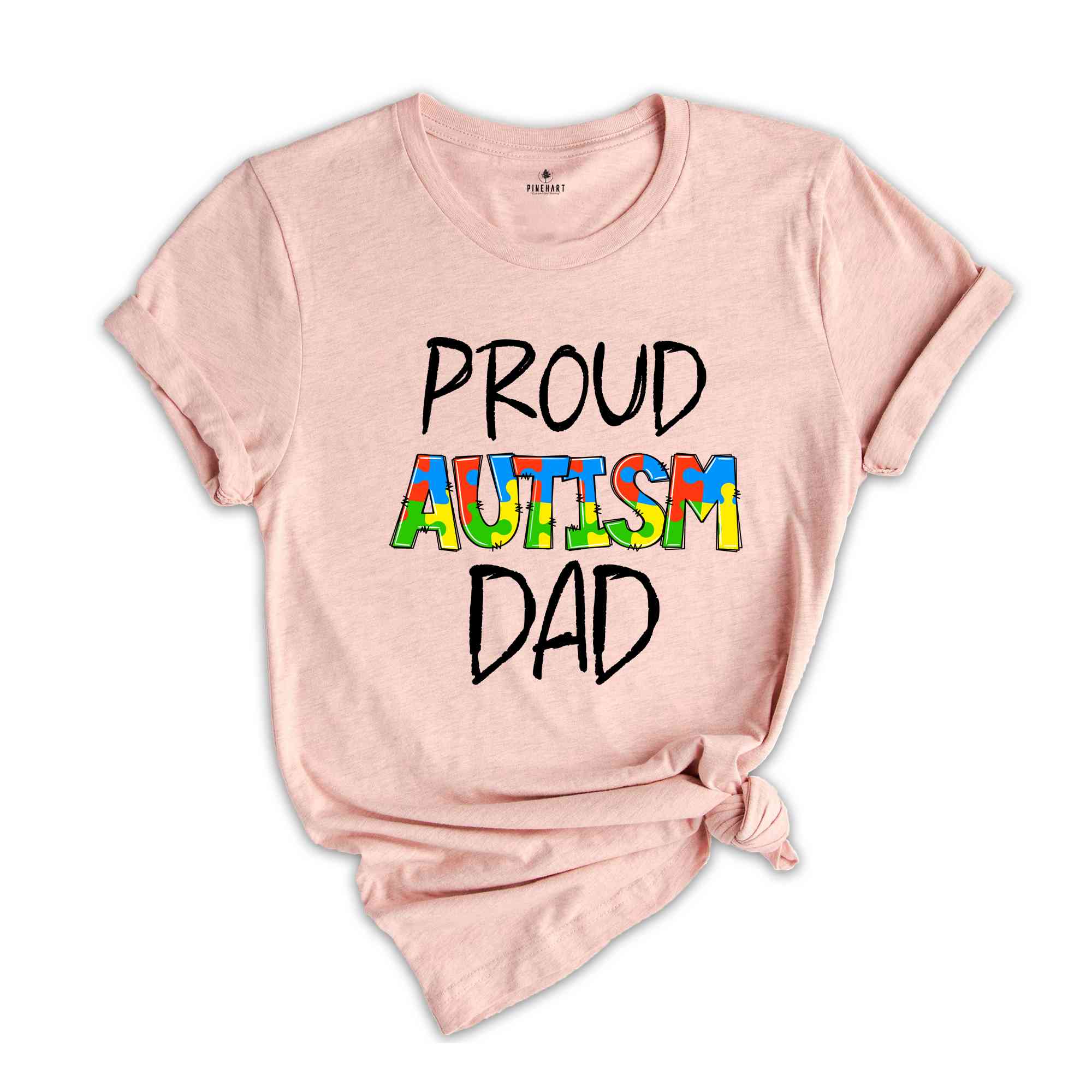 Proud Autism Dad Shirt, Autism Awareness Shirt, Autistic Pride Shirt, Dad Shirt, Autism Day Shirt, Autism Puzzle Shirt