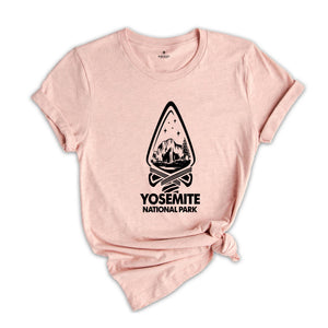 Yosemite National Park T-Shirt, Yosemite T-Shirt, National Park Tee, Nature Lover Gift, Hiking Tee, Adventure Lover Tee