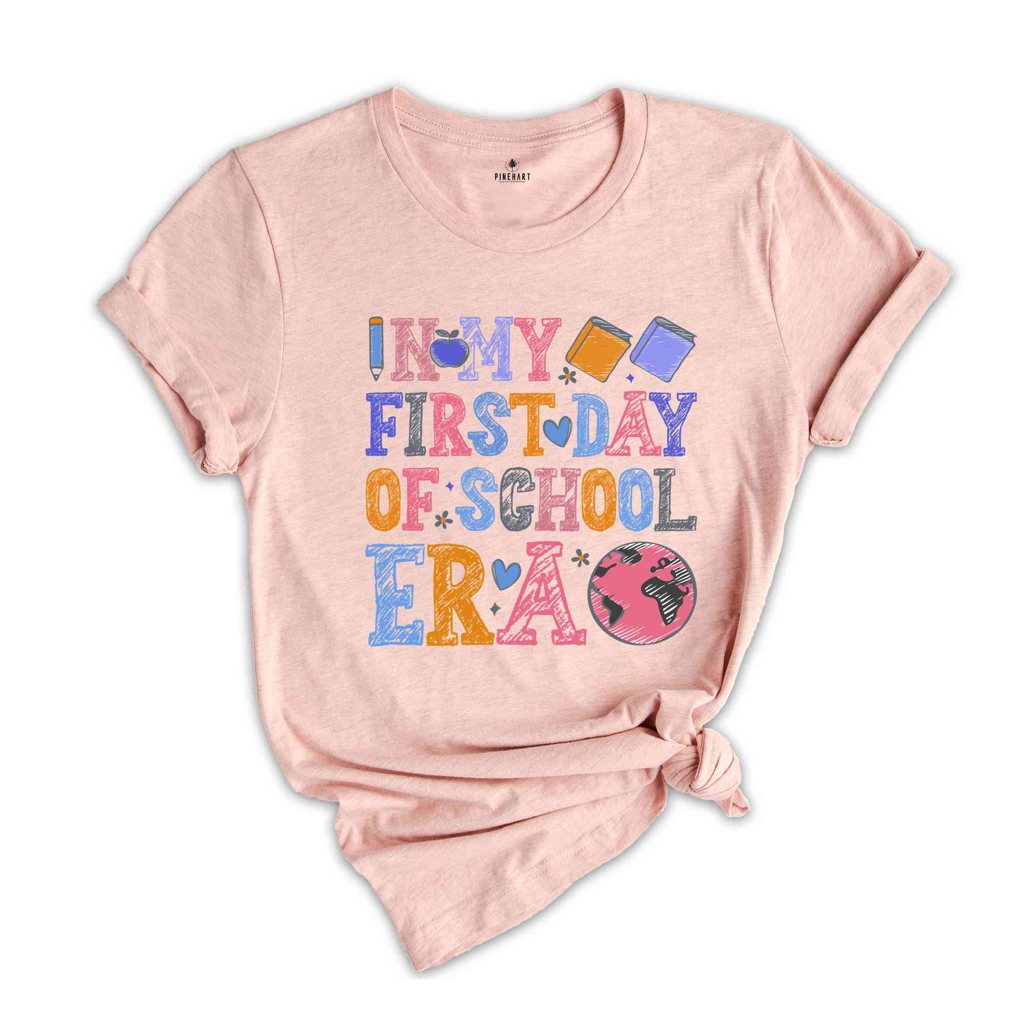 In My First Day Of School Era Shirt, Back To School Gift, Teacher Tshirt, First Day Of School Shirt, School Gifts, Teacher Life Shirt