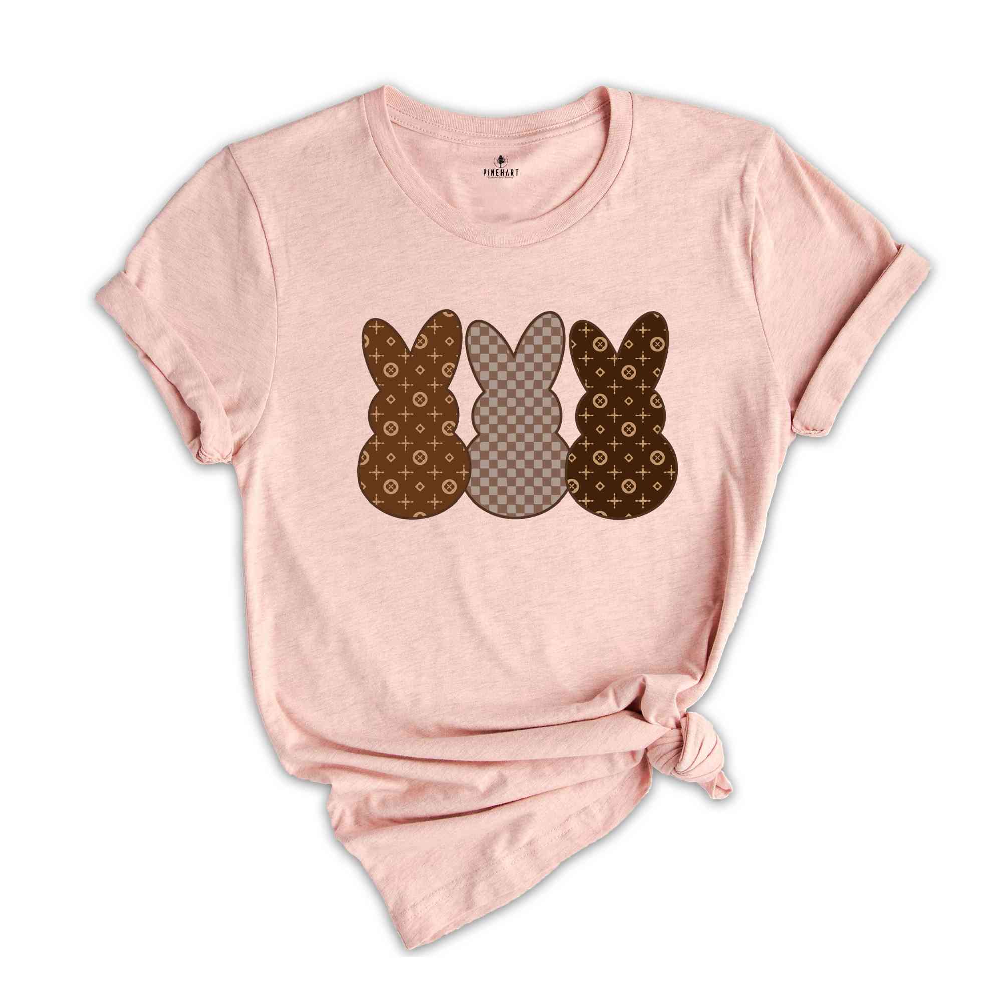 Brown Bunny Shirt, Easter bunny Shirt, Trendy Easter Shirt, Easter Vibes Shirt, Christian Shirt, Jesus Shirt