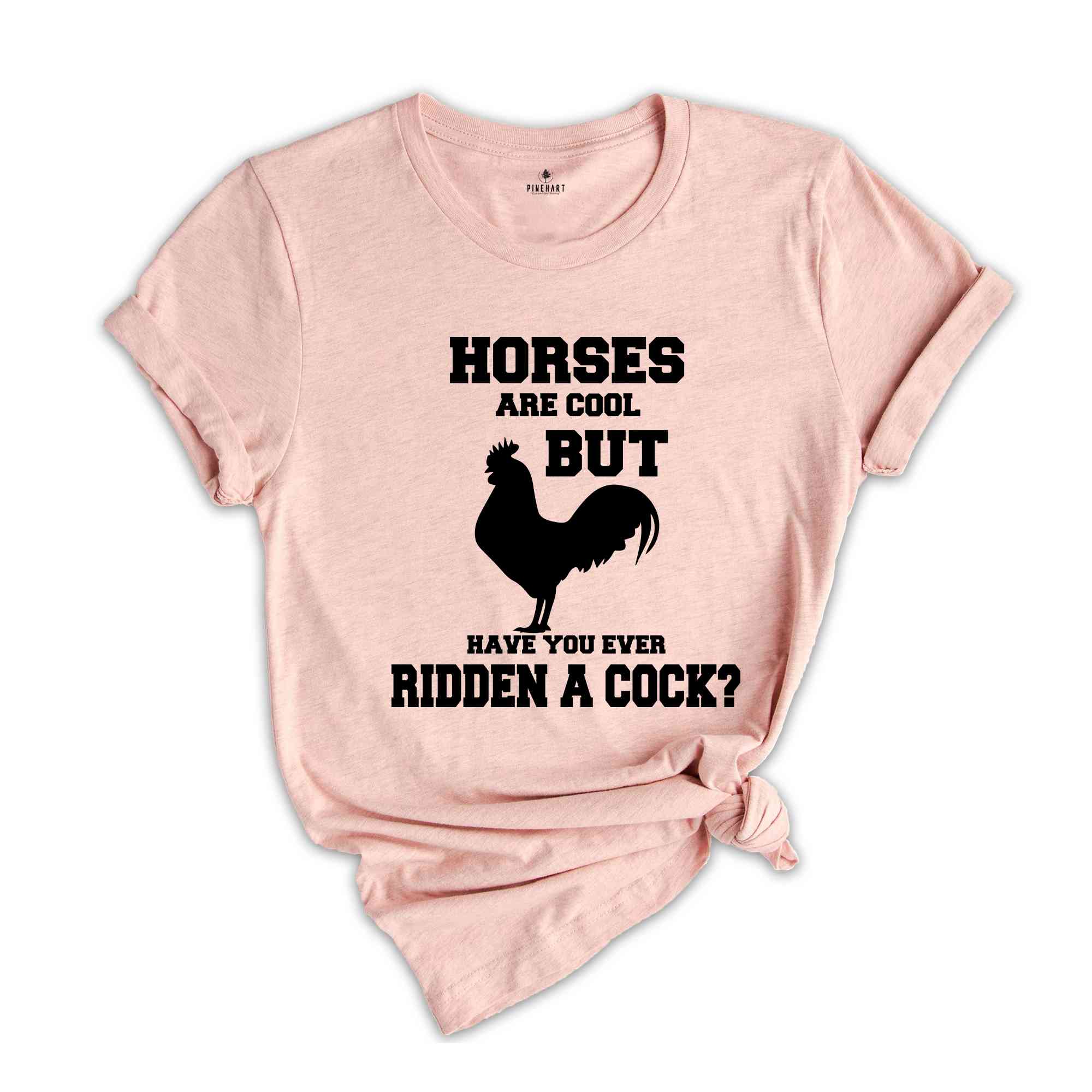 Horses Are Cool But Have You Ever Ridden A Cock? Shirt, Adult Humor Shirt, Sarcastic Shirt, Humorous Shirt, Meme Shirt, Animal Lover Shirt