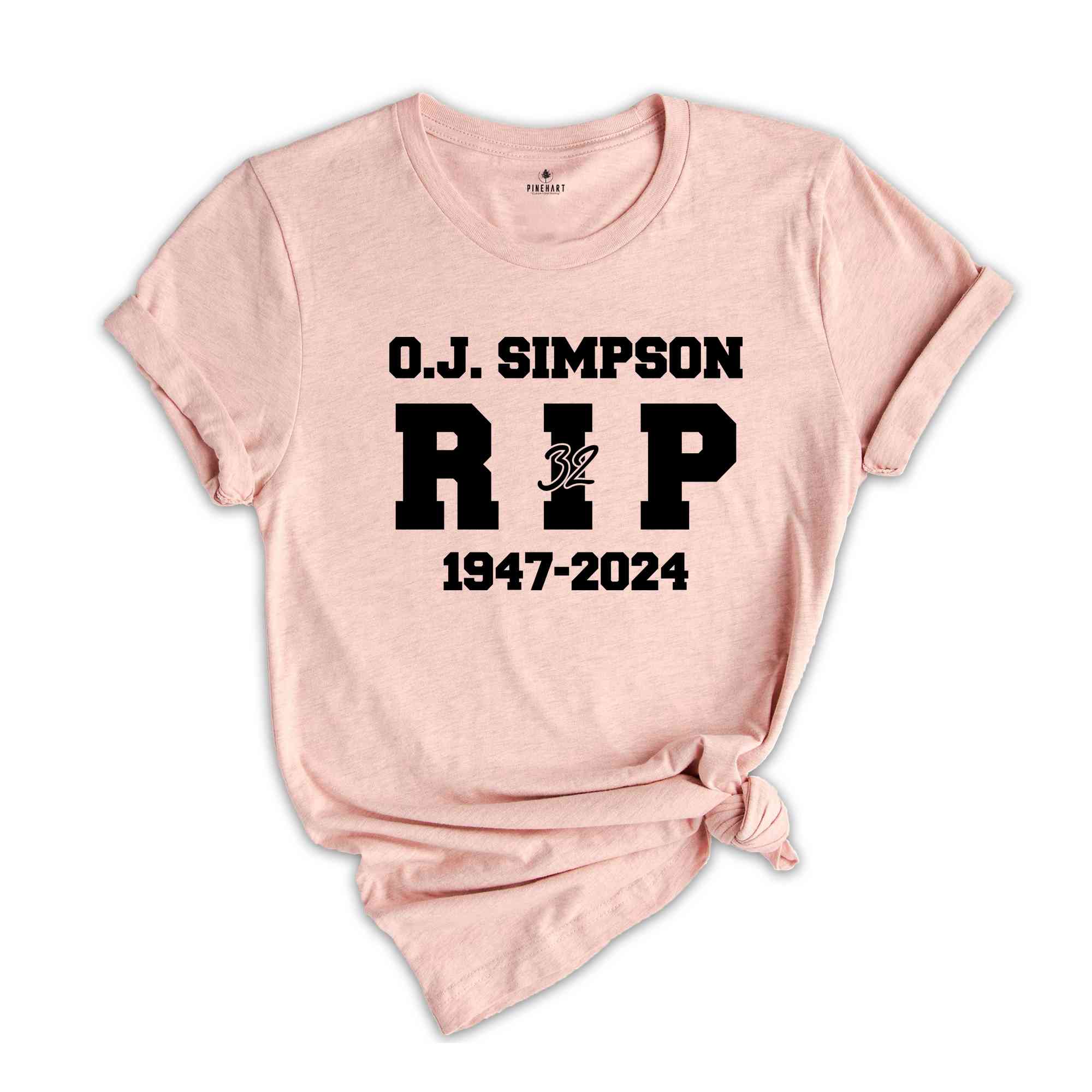 O.J Simpson 1947-2024 Shirt, Thanks For Memories Simpson Shirt, Rest In Peace, RIP OJ Simpson Shirt, O.J Simpson, OJ Simpson Tshirt