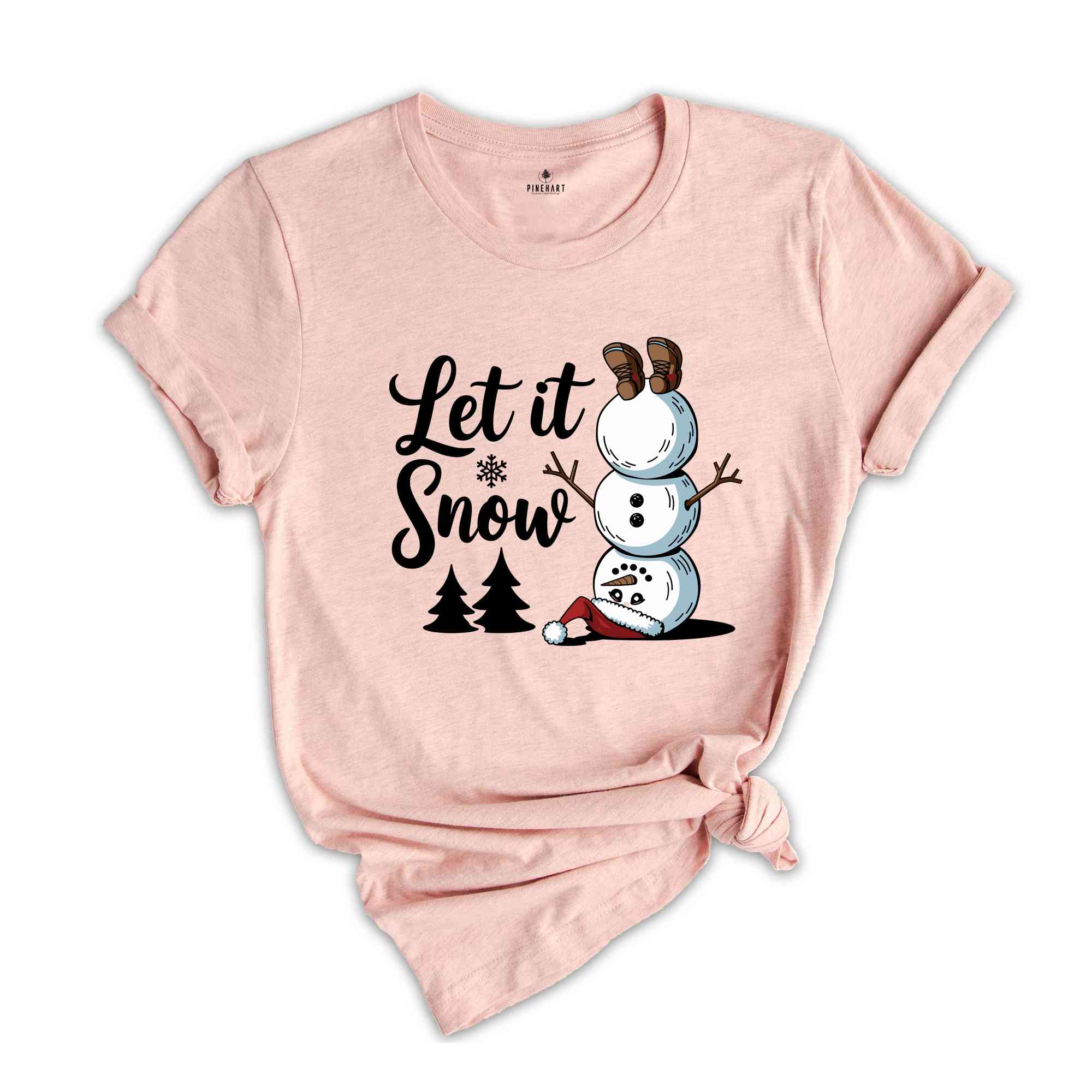 Let it Snow Shirt, Christmas Snowman Shirt, Christmas Shirt, Winter Shirts, Snowman Shirt, Funny Snowman Shirt, Jesus Shirt