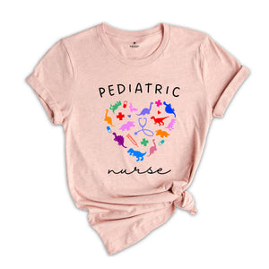 Cute Pediatric Nurse Shirt, Gift For Nurse, PN Tee, PN Gifts, Nurse T-Shirt, Pediatric Nurse T-Shirt