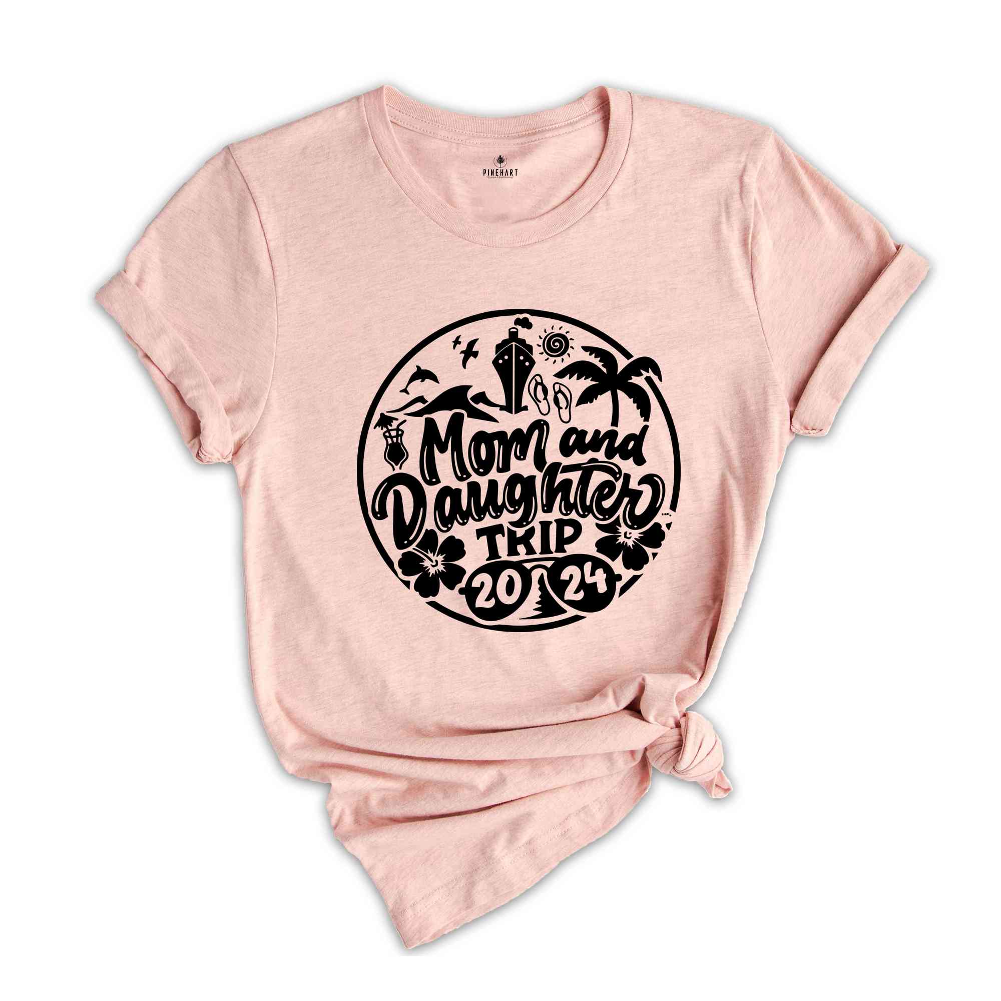 Mother and Daughter's Trip 2024, Mommy and Daughter , Family Trip Shirt, Family Matching Tee, Funny Family Shirt, Girls Trip T-Shirt