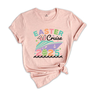 Easter Cruise 2025 Shirt, Easter Trip Shirt, Funny Easter Cruise Shirt, Bunny Shirt Family Cruise Easter 2025, Matching Family Easter Shirt