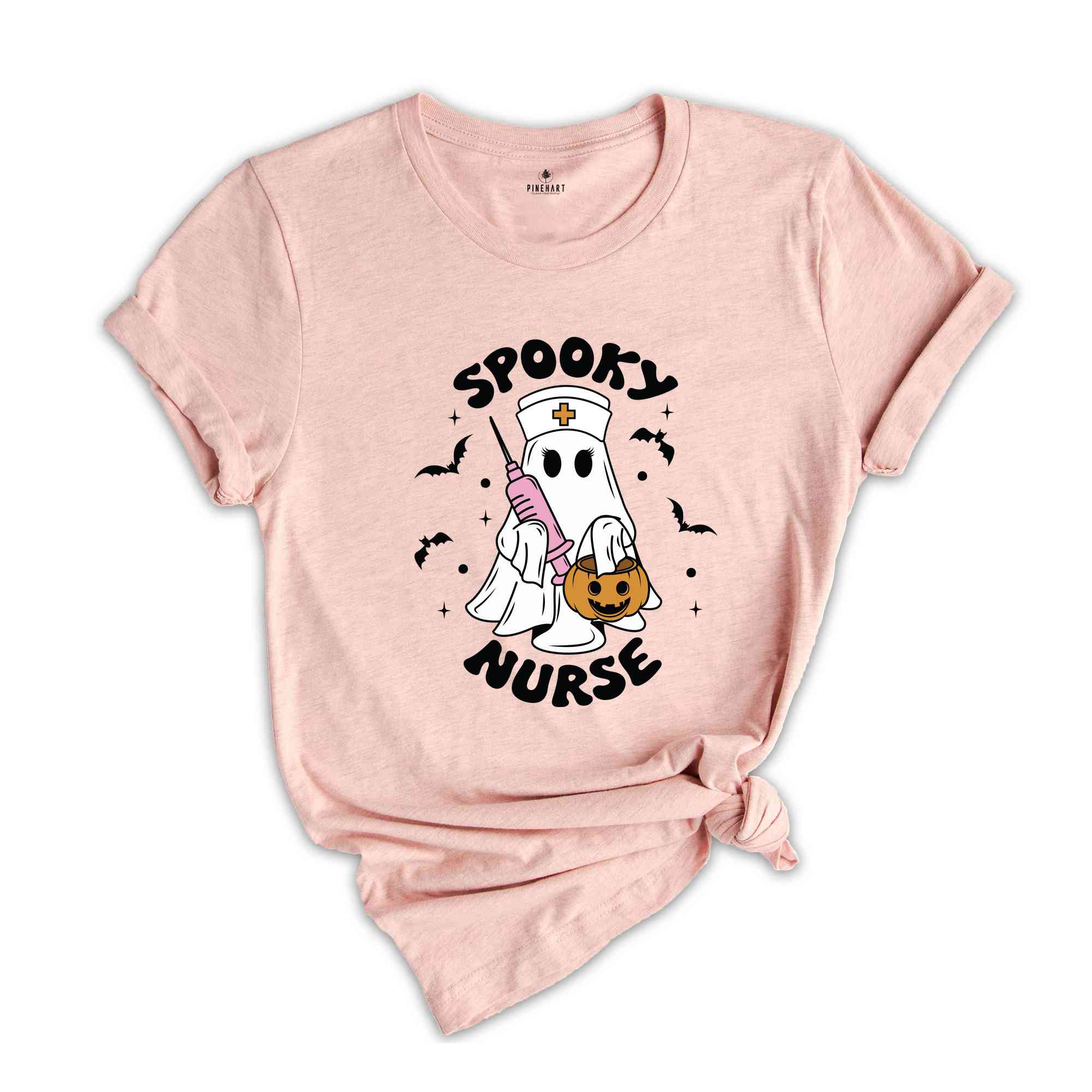 Spooky Nurse Shirt, Nurse Halloween Shirt, Nurse Life Shirt, Nurse Gift, Halloween Shirt, Ghost Shirt, Boo Shirt, Halloween Gift