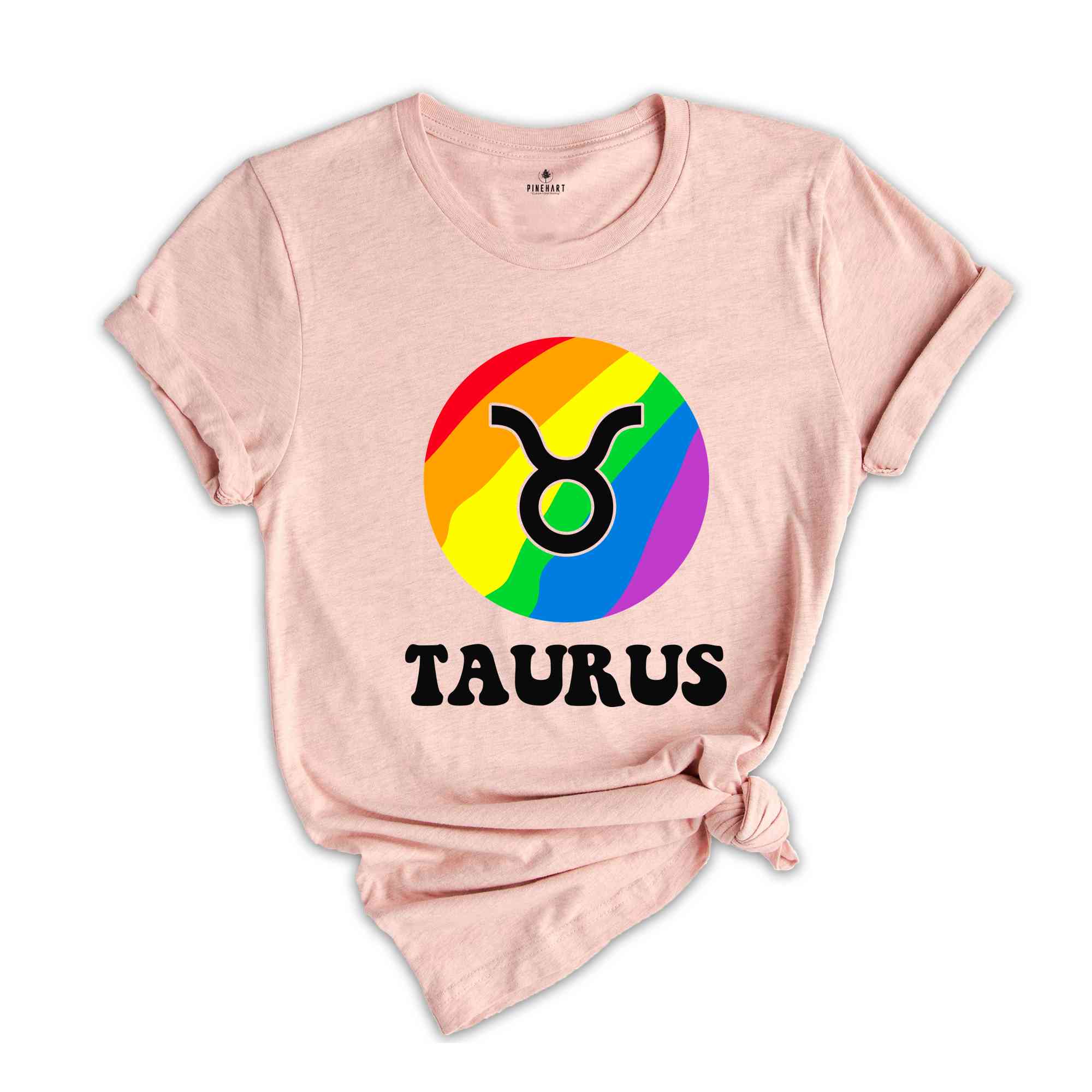 Taurus LGBT Shirt, Zodiac Sign Shirt, Taurus Birthday Shirt, LGBTQ Pride Shirt, Pride Month Shirt, Rainbow Shirt, Zodiac Tshirt