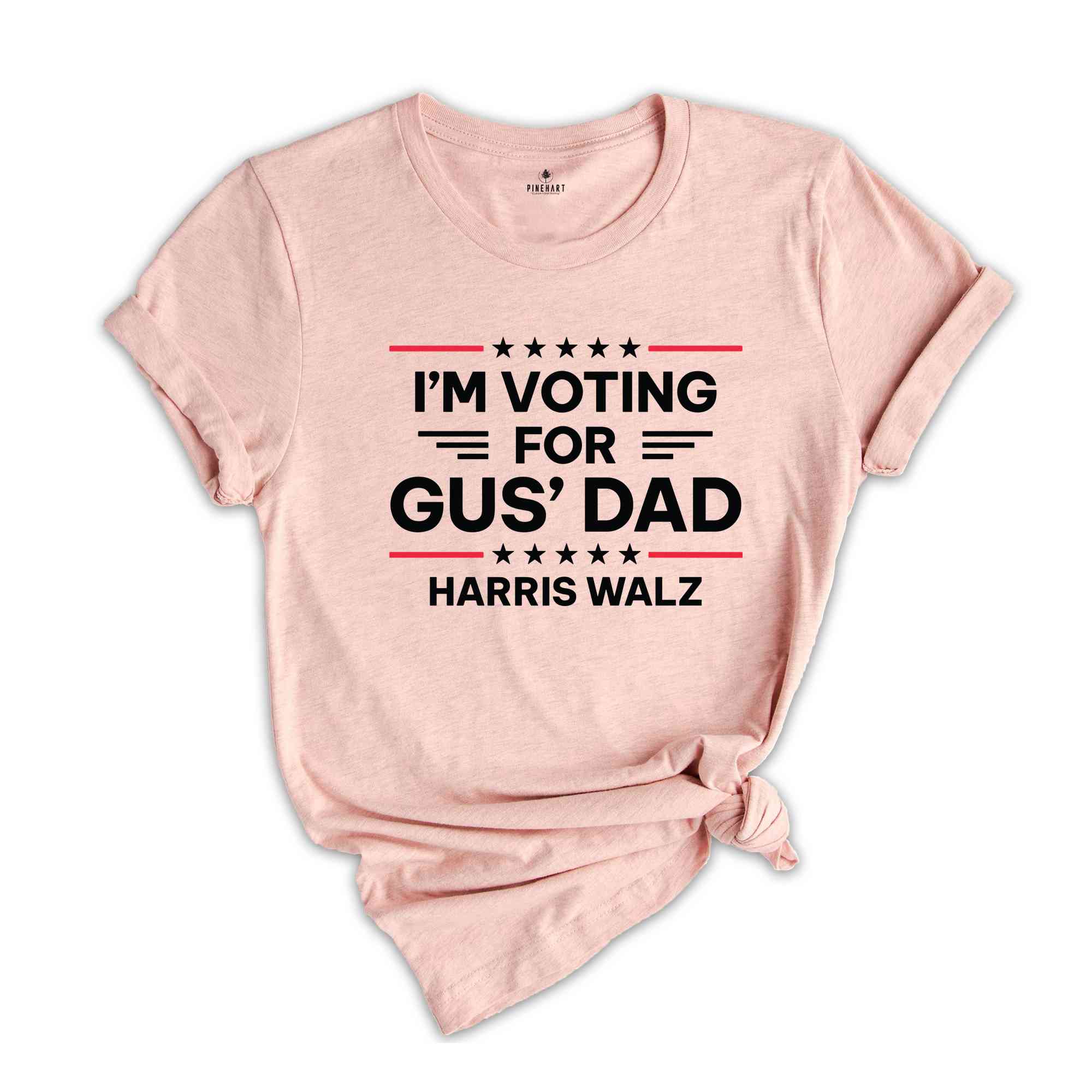 Gus Walz I'm Voting For Gus' Dad T-Shirt, Harris Walz Shirt, Kamala For President Tee, Madam President Shirt