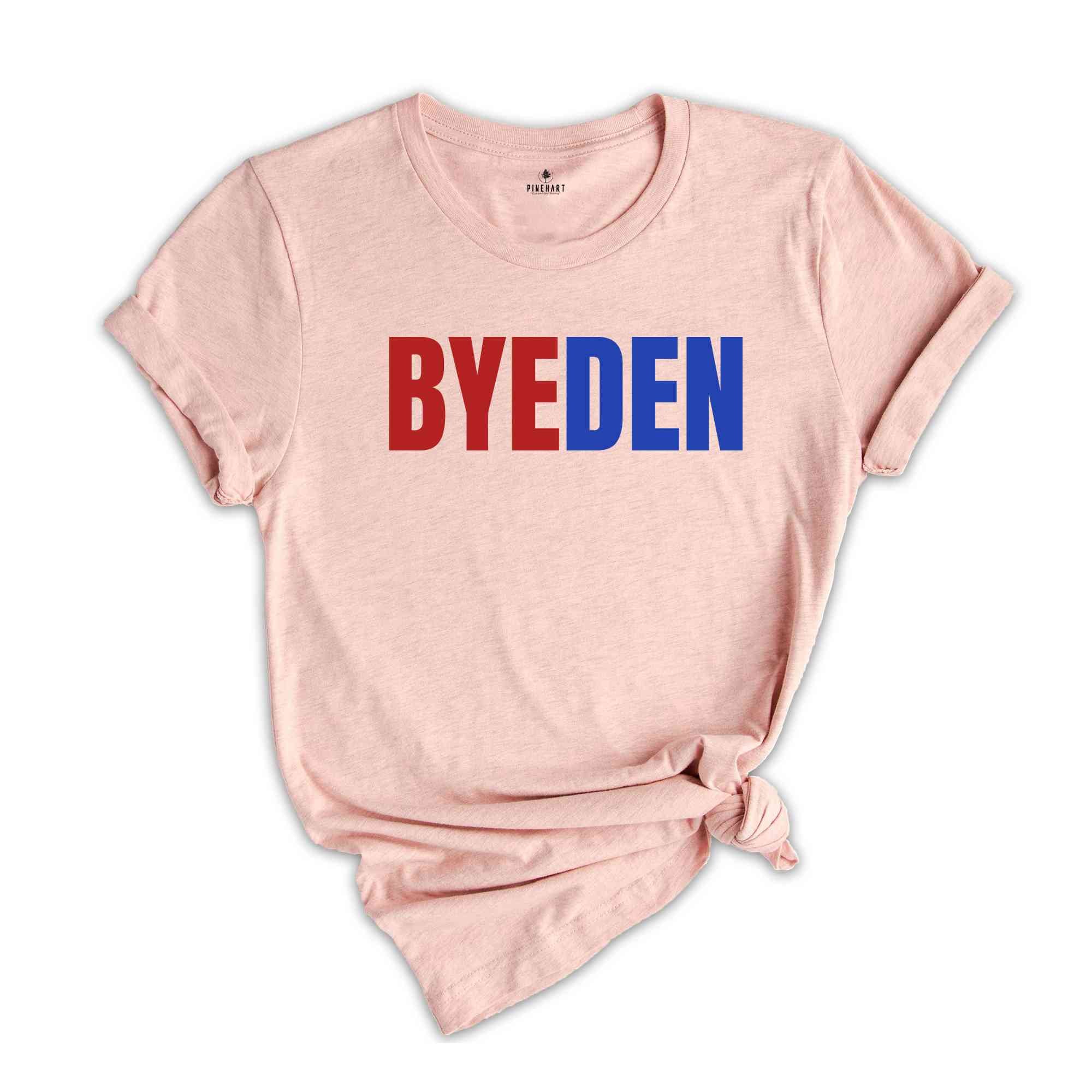 Byeden Shirt, Bye Bye Biden, You WONT Be Missed, 2024 Patriotic Shirt, Support Donald Trump and JD Vance, Republican & Conservative Values S