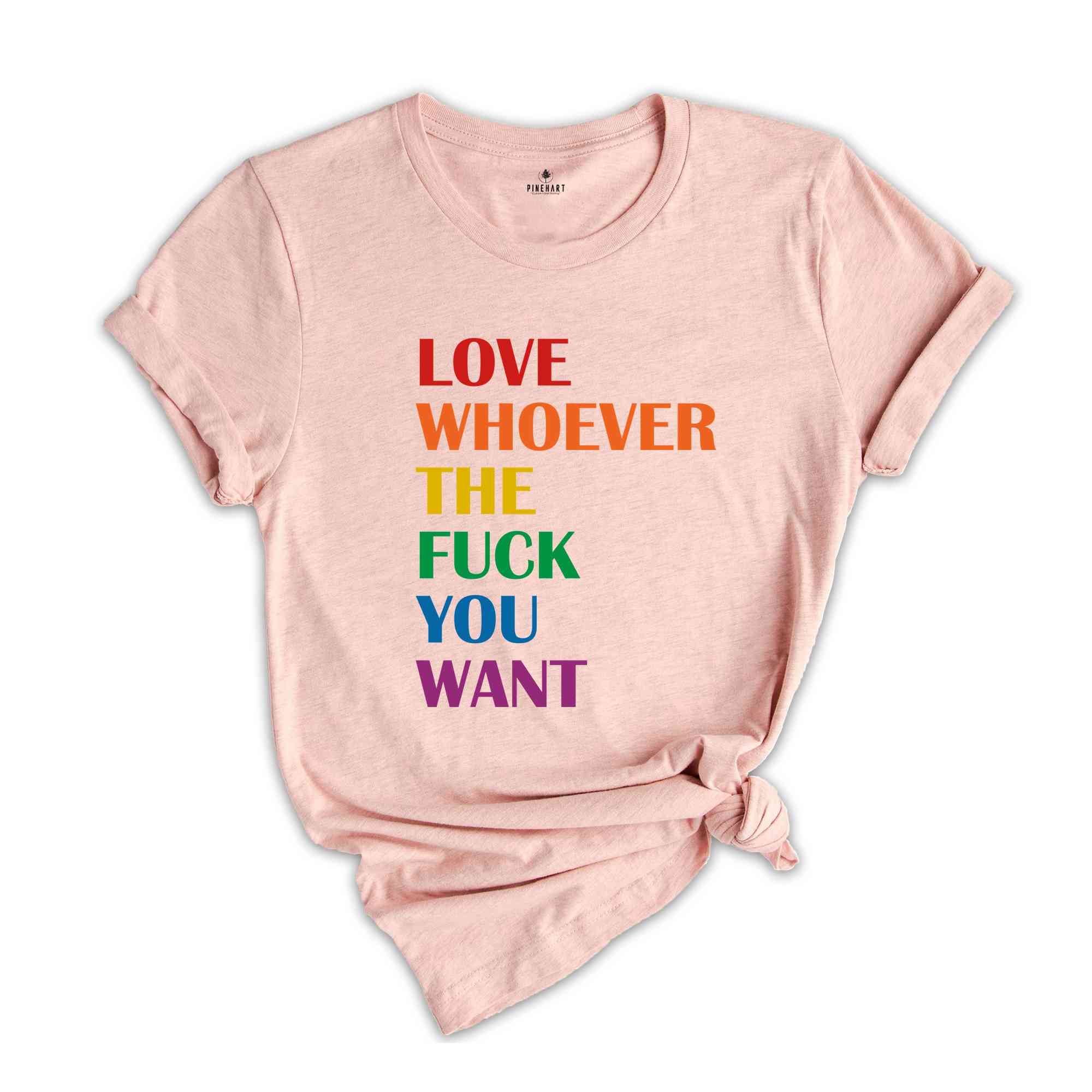 Love Whoever the Fuck you want Shirt, LGBQT Shirt, Pride Month Shirt, LGBT Shirt, Rainbow Shirt, Gay Pride Trendy T-shirt