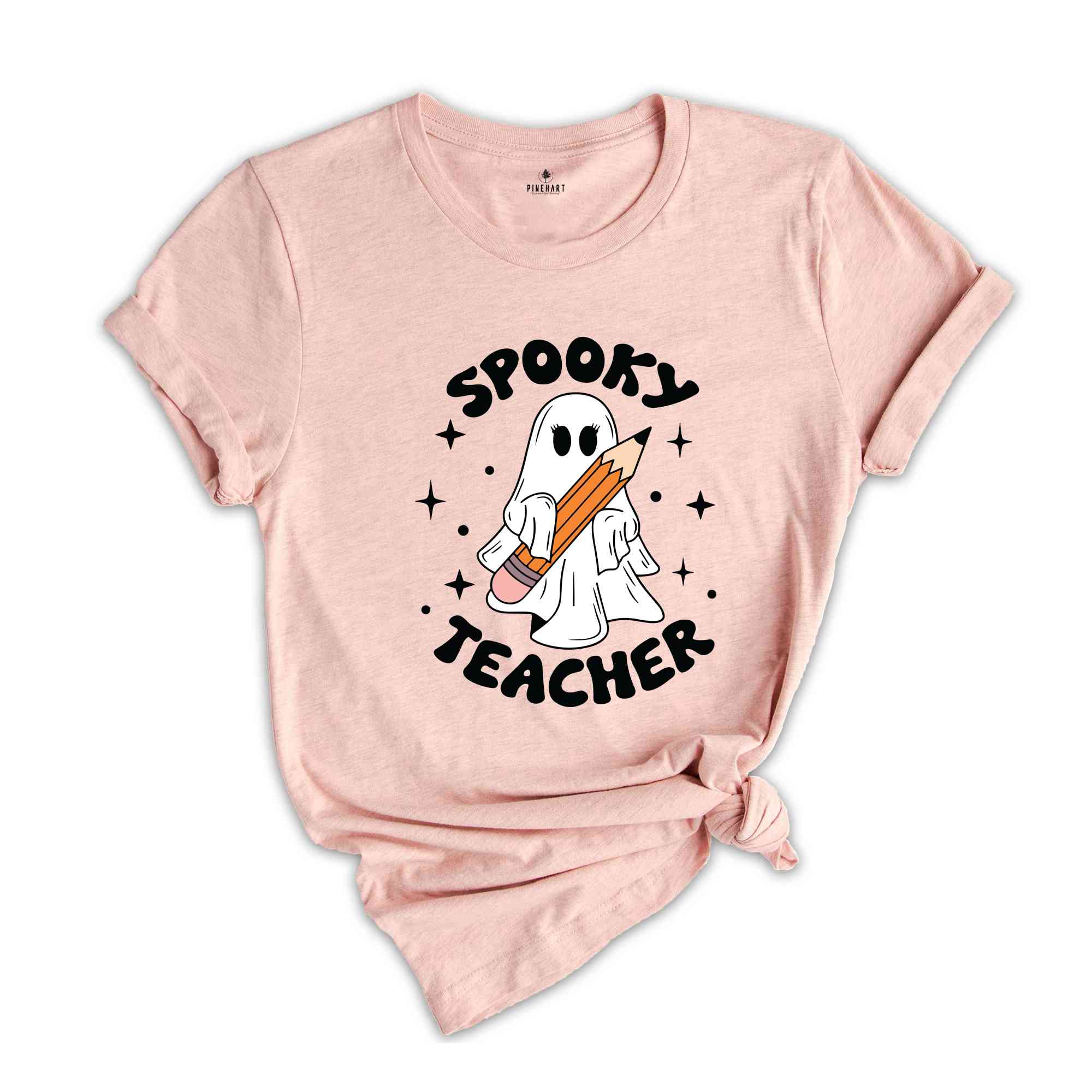 Spooky Teacher Shirt, Halloween Shirt, Cute Ghost Shirt, Spooky Vibes Shirt, Retro Halloween Shirt, Fall Shirt, Spooky Season Shirt