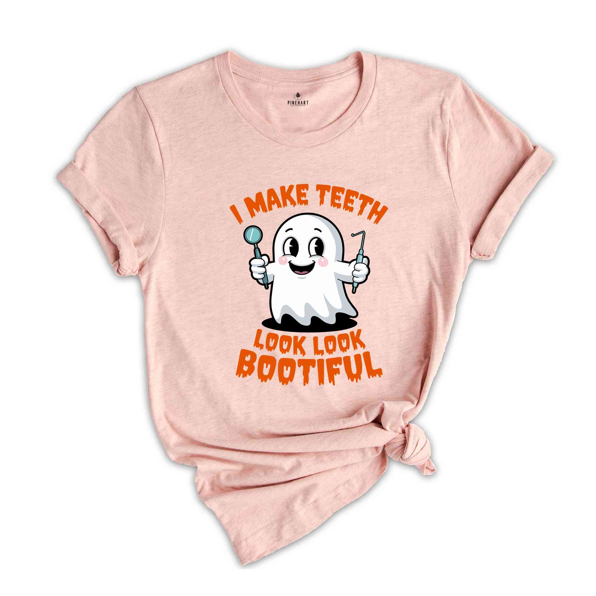 I Make Teeth Look Bootiful Shirt, Funny Dental Shirt, Assistant Tech Halloween Shirt, Gift For Dental Shirt, Trick or Teeth Shirt