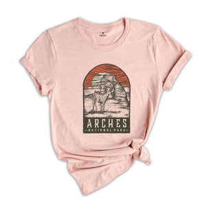 Arches National Park Shirt, Arches Shirt, Arches Park Print, Arches T-Shirt, Arches Park Family Trip Shirt, Arches Park Hiking Shirt