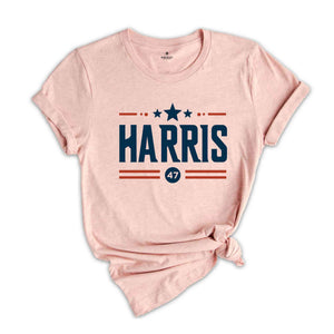 Kamala For President, Kamala Harris 2024, Harris 47 Shirt, 2024 Election Shirt, Democrat T-Shirt, Political Tee, I'm with Her