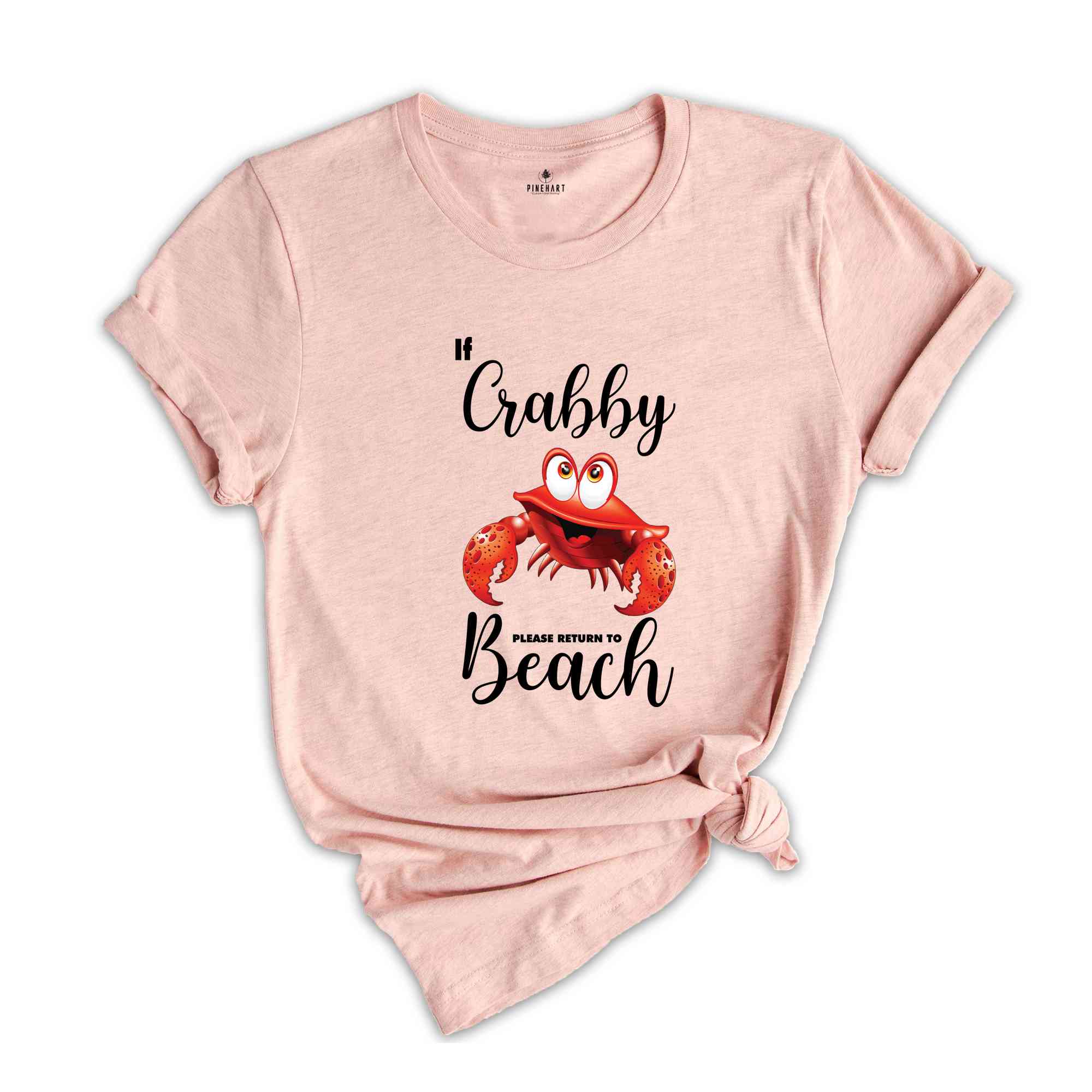 If Crabby Please Return To The Beach Shirt, Funny Beach Shirt, Funny family Vacation Shirt, Beach Trip Shirt Gift