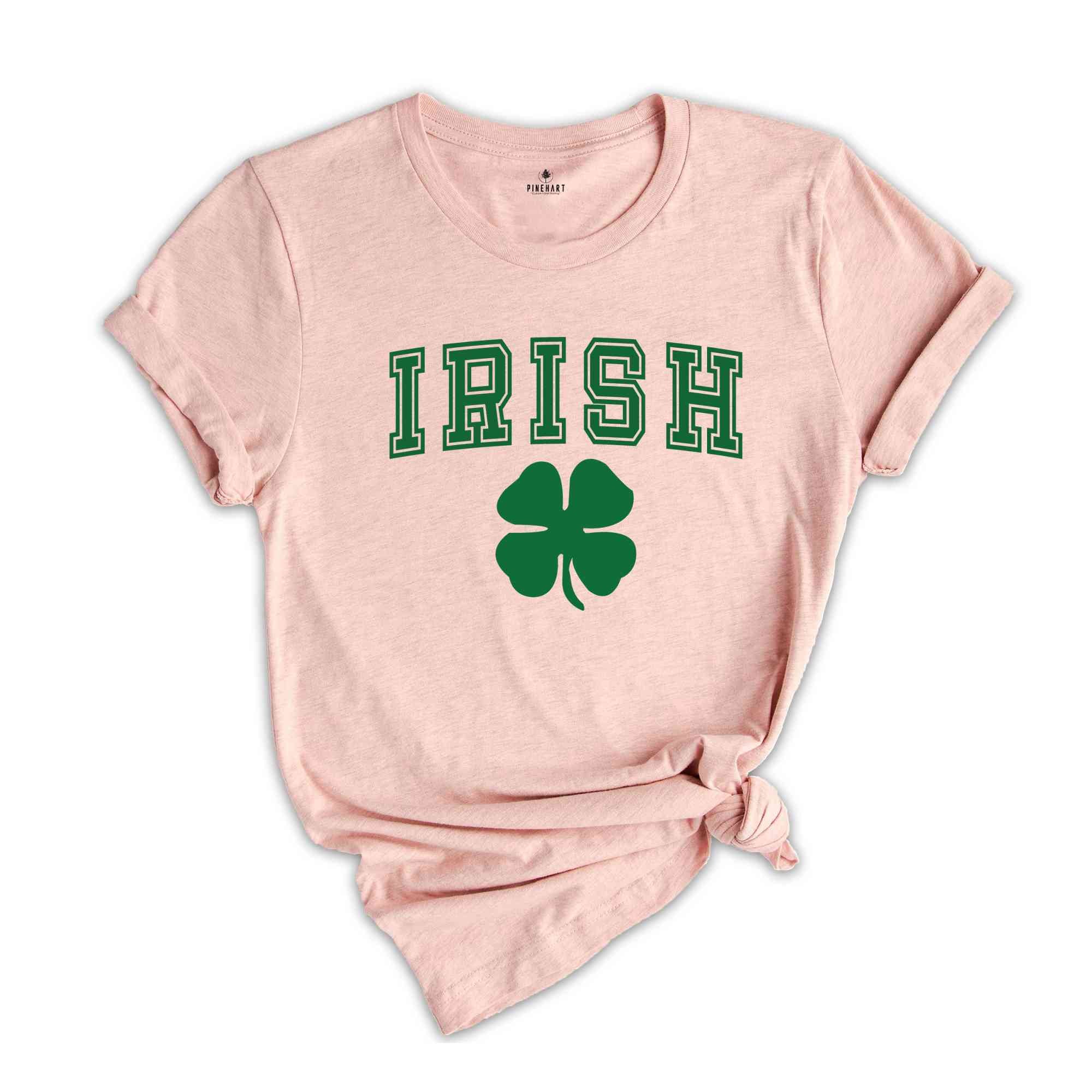 St Patrick Irish Shirt, Four Leaf Clover Irish Shirt, Saint Patrick Shirt, Lucky Shamrock Shirt, Teacher St Patrick Gift