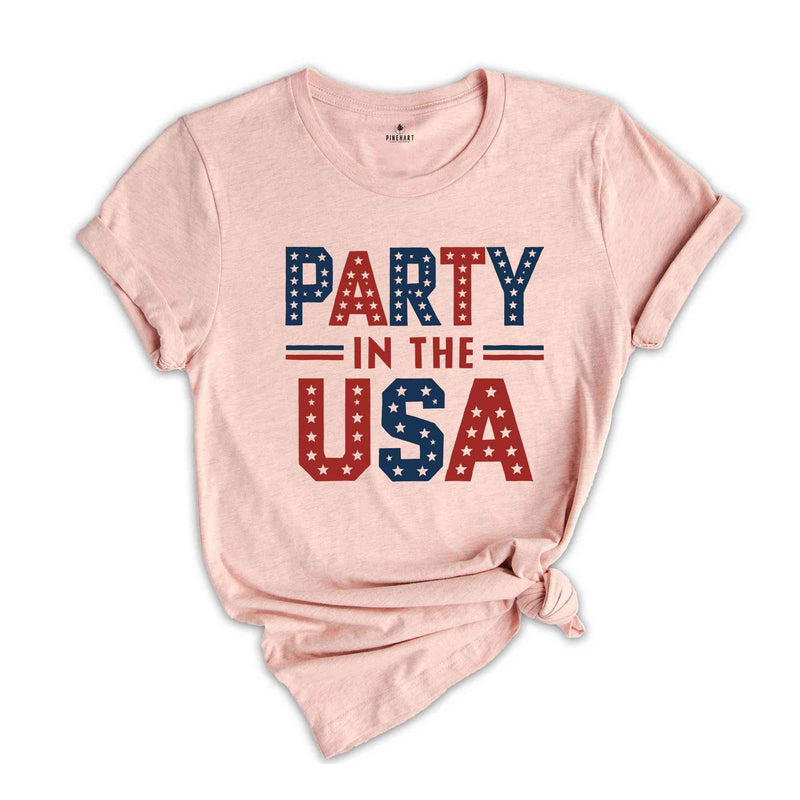 Party in the USA Shirt, 4th of July Shirt, Party Shirt, USA Shirt, America Shirt, Independence Day Shirt, America Party Shirt