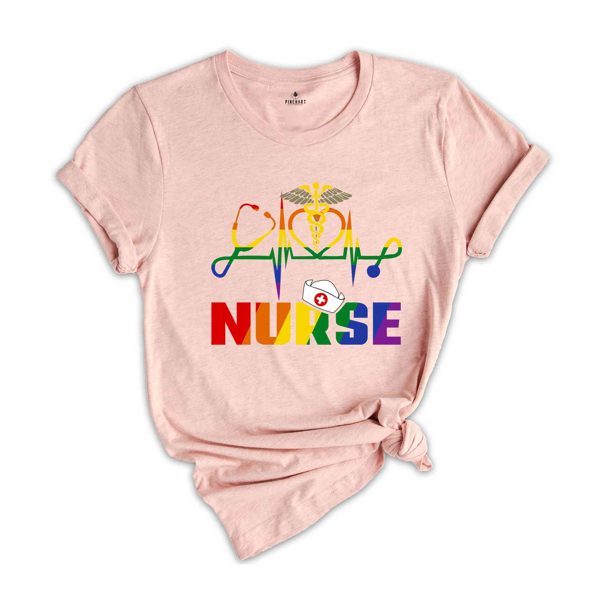 LGBT Nurse Shirt, LGBT Pride Nurse Gift, Nurse Life Shirt, Nurse Appreciation, Nurse Shirt, New Nurse Gift