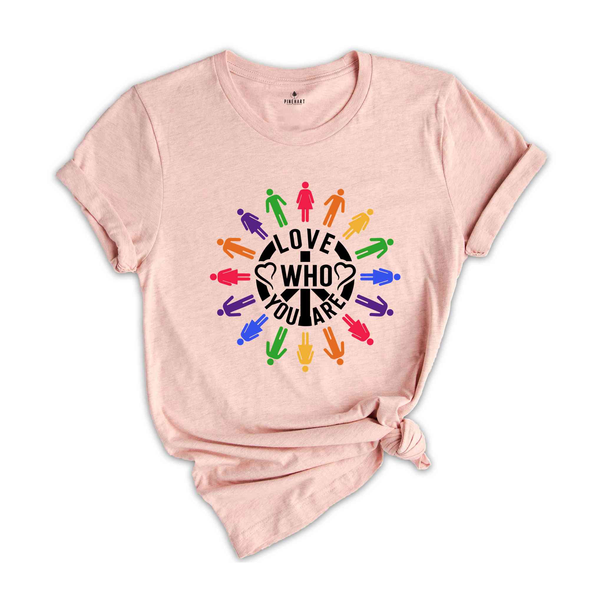 Love Who You Are Pride 2024 T-Shirt, Gay Pride Shirt, LGBT Shirt, Gay Shirt, Rainbow Shirt, Lgbt Flag Shirt, Hurts No One