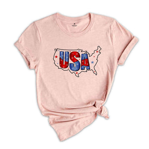 USA Freedom Shirt, Patriotic Shirt, Independence Day Shirt, 4th Of July Shirt, Retro America Shirt, America Lover Tee