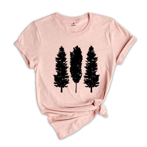 Pine Tree Shirt, Pine Tree T Shirt, Camping Shirt, Hiking Shirt, Adventure Shirts, Nature Lover Gift, Outdoors Shirt, Nature Tee