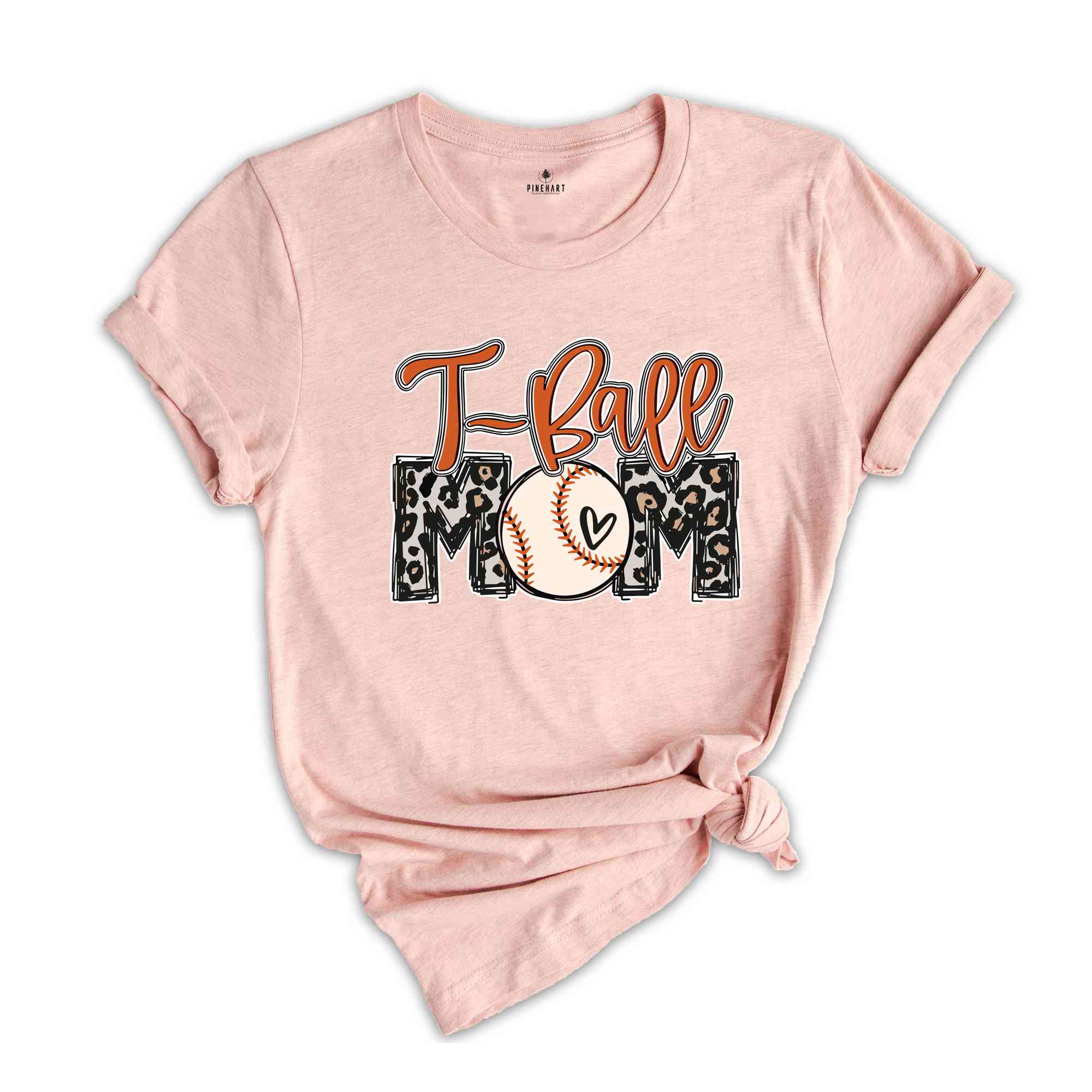 T Ball Mom Shirt, T Ball Gifts for Mom, Mom Shirt, Leopard Ball Shirt, TBall Mom Shirt, Mother’s Day Gift, Mama Shirt