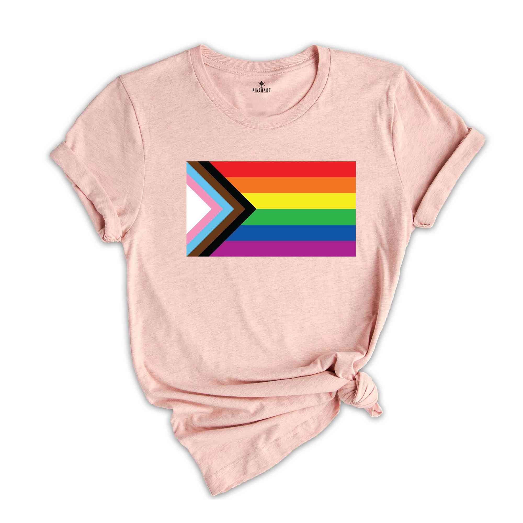 Pride Flag Shirt, Gay Pride Shirt, Lesbian Pride Shirt, Trans Pride Shirt, Lgbtq Pride Shirt, Transgender Pride, Bisexual Shirt