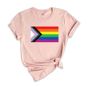 Pride Flag Shirt, Gay Pride Shirt, Lesbian Pride Shirt, Trans Pride Shirt, Lgbtq Pride Shirt, Transgender Pride, Bisexual Shirt