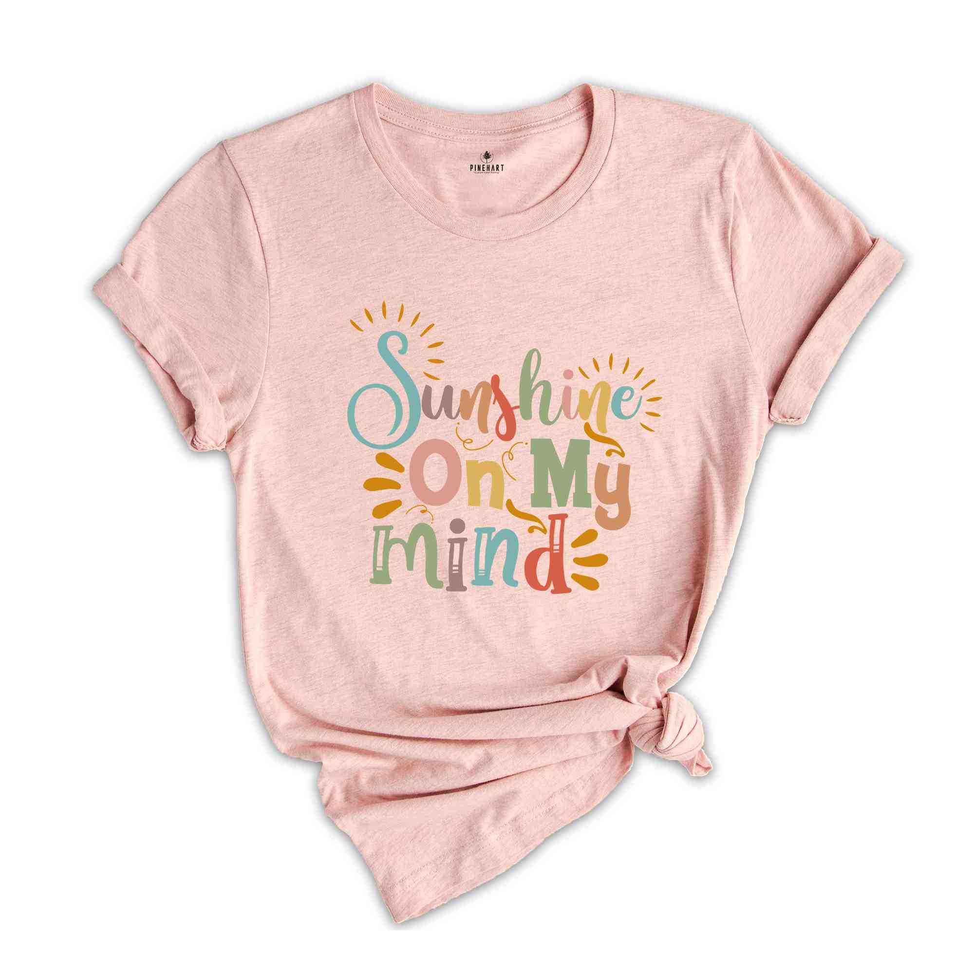 Sunshine On My Mind Shirt, Summer Shirt, Summer Gift, Hello Summer, Cute Summer Shirt, Palm Shirt, Beach Shirt