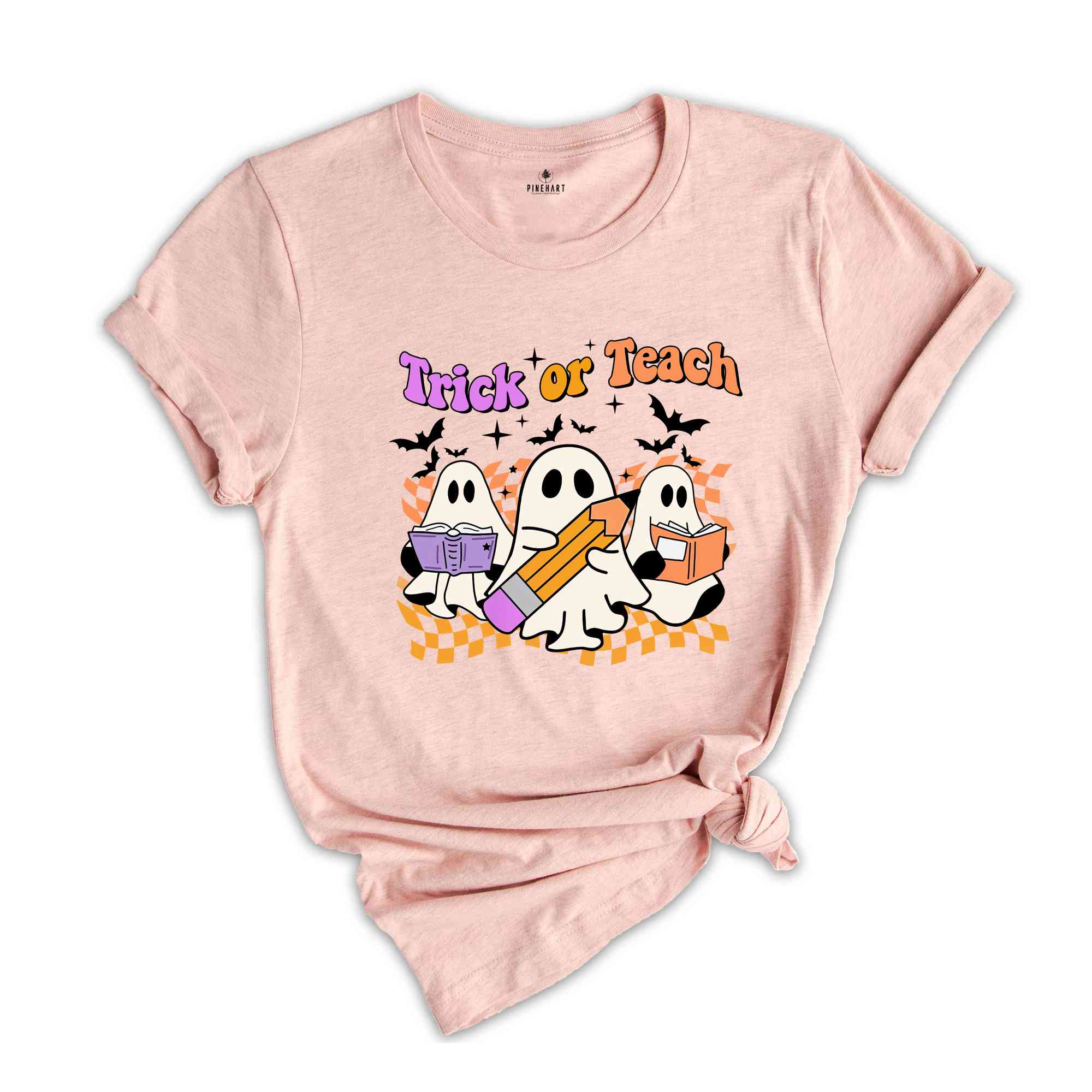 Trick Or Teach Shirt, Halloween Ghost Shirt, Teacher Appreciation, Boo Shirt, Teacher Life Shirt, Halloween Teacher Shirt, Gift For Teacher