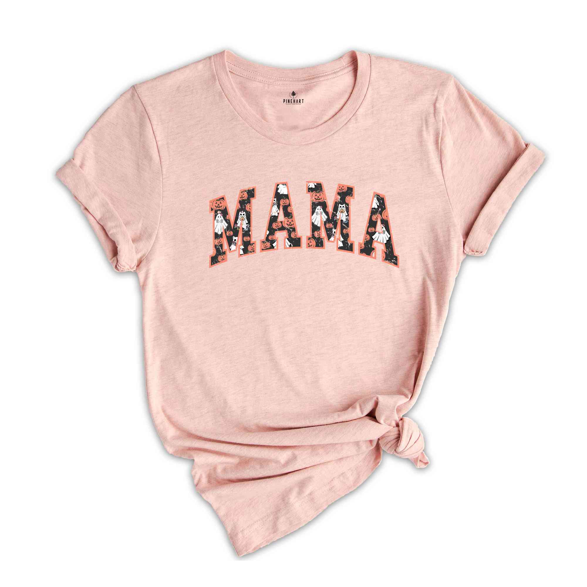 Vintage Halloween Mama T-Shirt, Retro Mama Halloween Shirt, Spooky Mom Tee, Halloween Gifts For Mama, Vintage Halloween Gifts