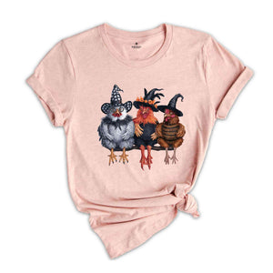 Halloween Chickens Shirt, Spooky Chicken Halloween Gifts, Western Halloween Shirt, Chicken Lover Gift, Chicken Lover Shirt