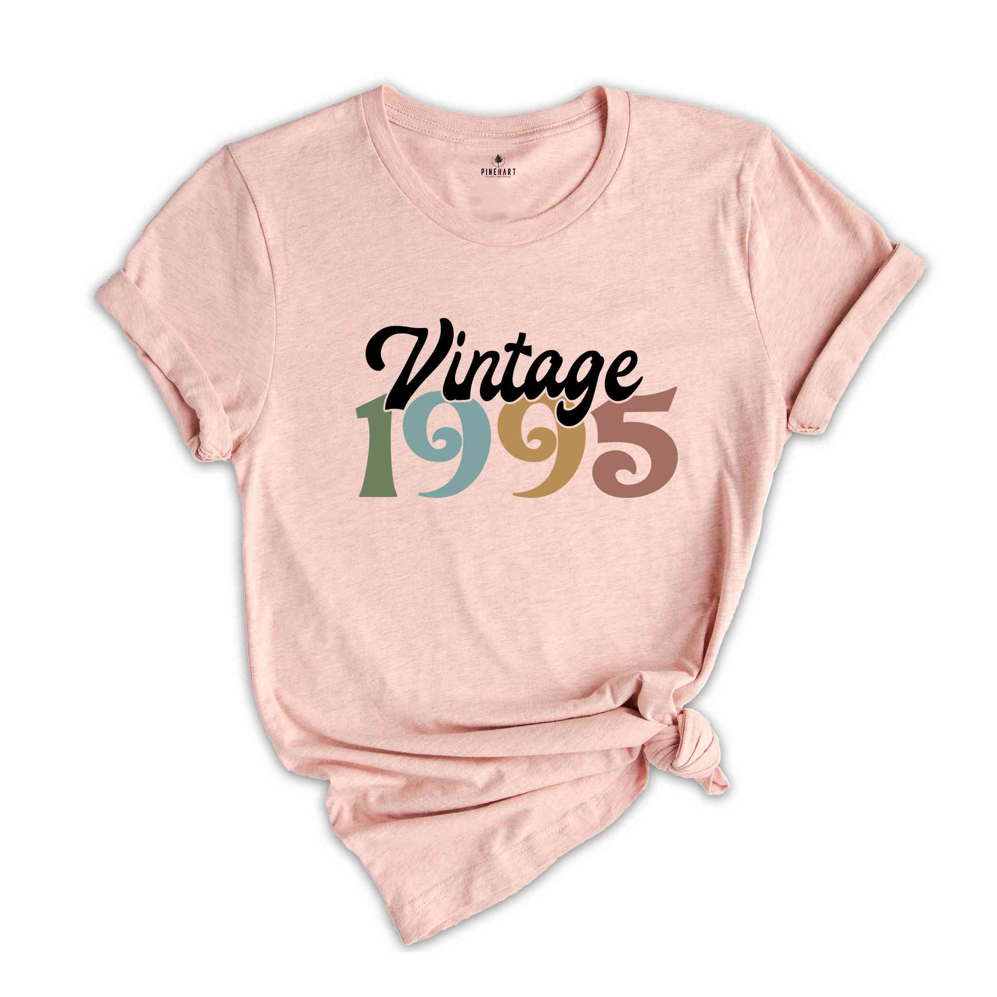 Custom Vintage Birthday Year Shirt, Birthday Year Shirt, Personalized Birthday Gift, Vintage Birthday Shirt