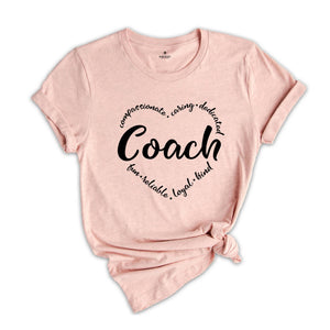 Coach Shirt, Coach Gift, Gift For Coach, Cheer Coach Shirt, Basketball Coach, Coach T-Shirt, Game Day Shirt