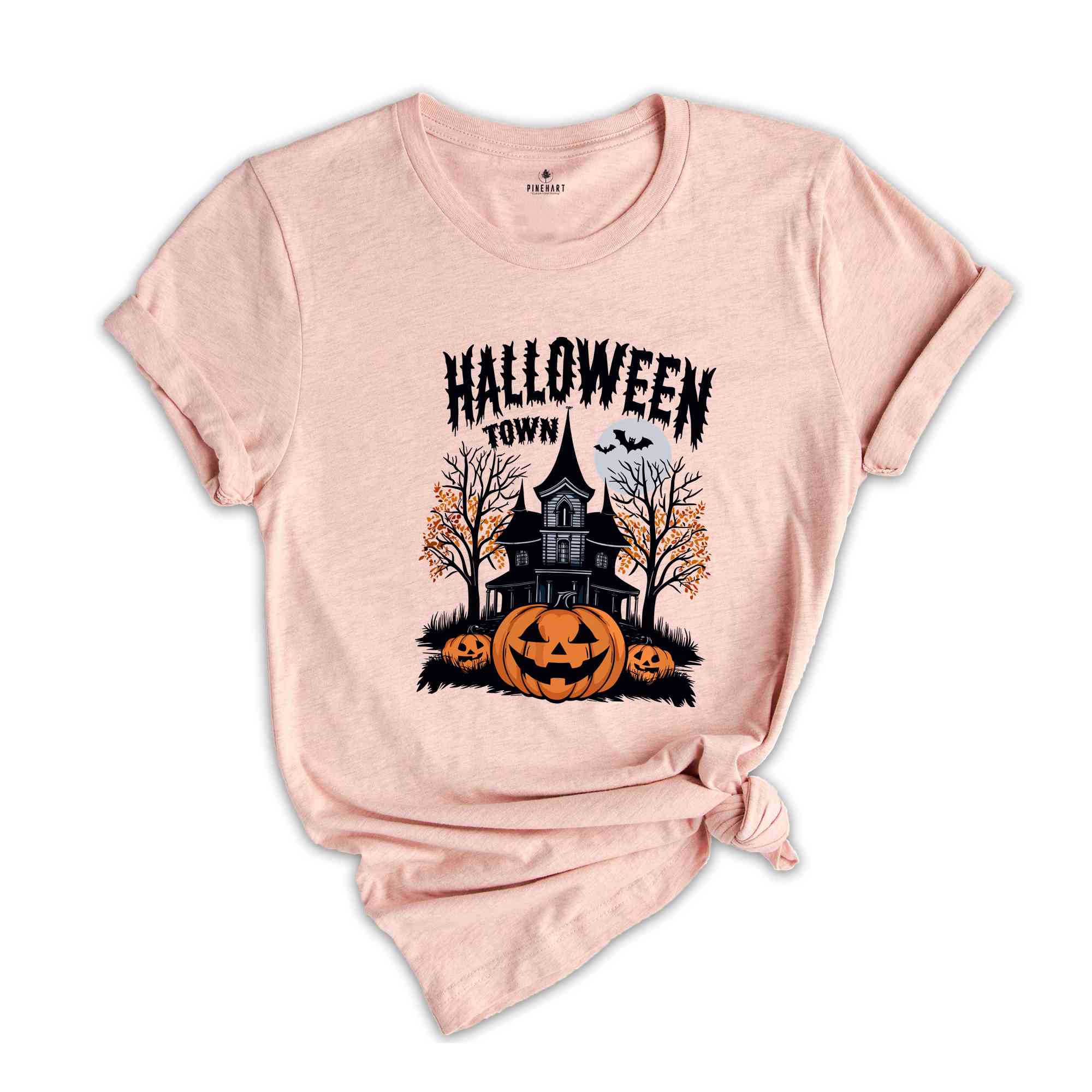 Halloweentown Shirt, Vintage Halloween Shirt, Fall Autumn Season Shirt, Halloween Party Shirt, Halloween Mom Shirt, Trendy Pumpkin Shirt