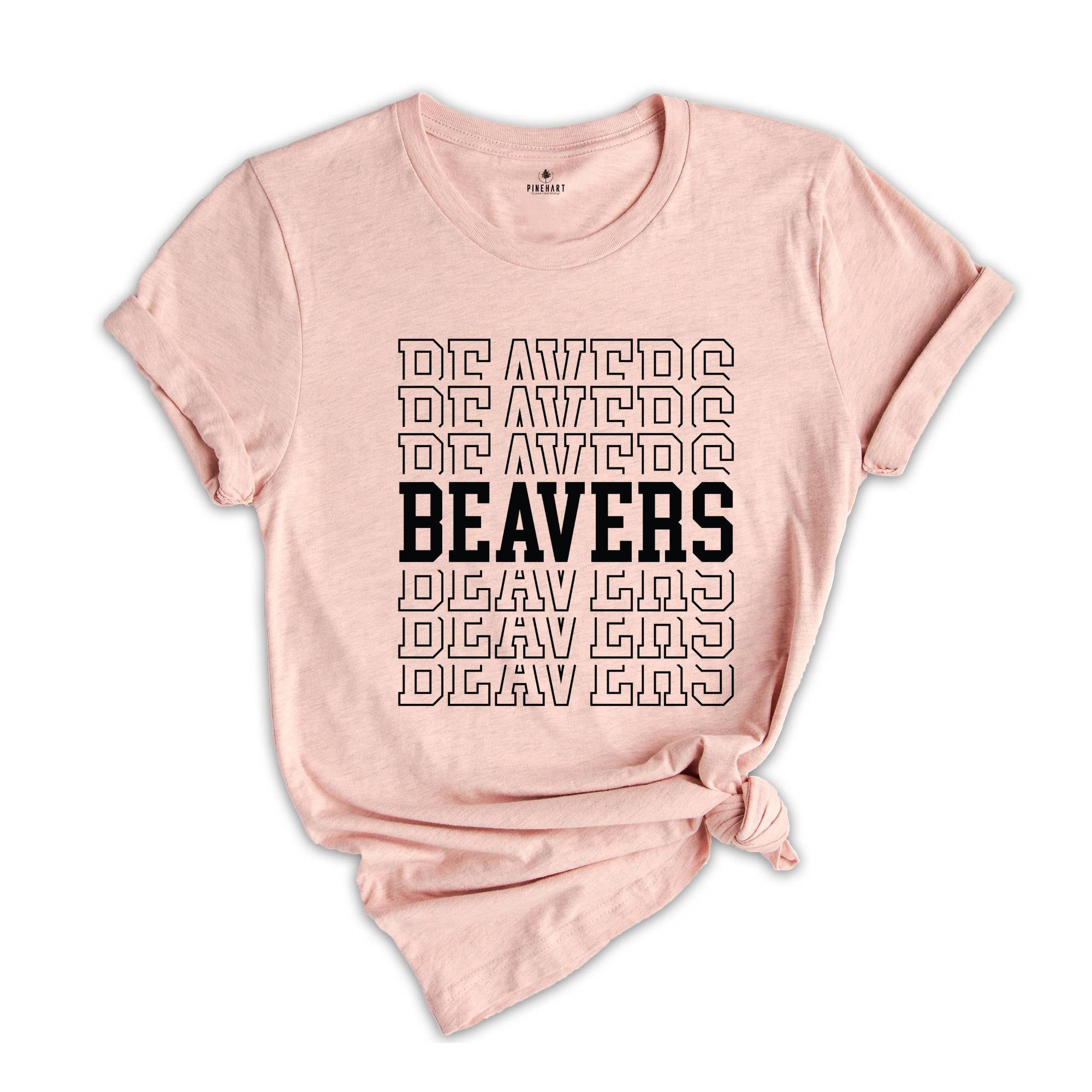 Team Mascot Shirt, Beavers Team Shirt, Beavers Team Spirit Shirt, Beavers Fan Shirt, Beavers School Shirt, Beavers School Spirit