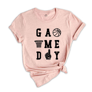 Game Day Basketball Shirt, Game Day Shirt, Game Day Sweatshirt, Game Day Basketball Season Tshirt, Basketball Gift