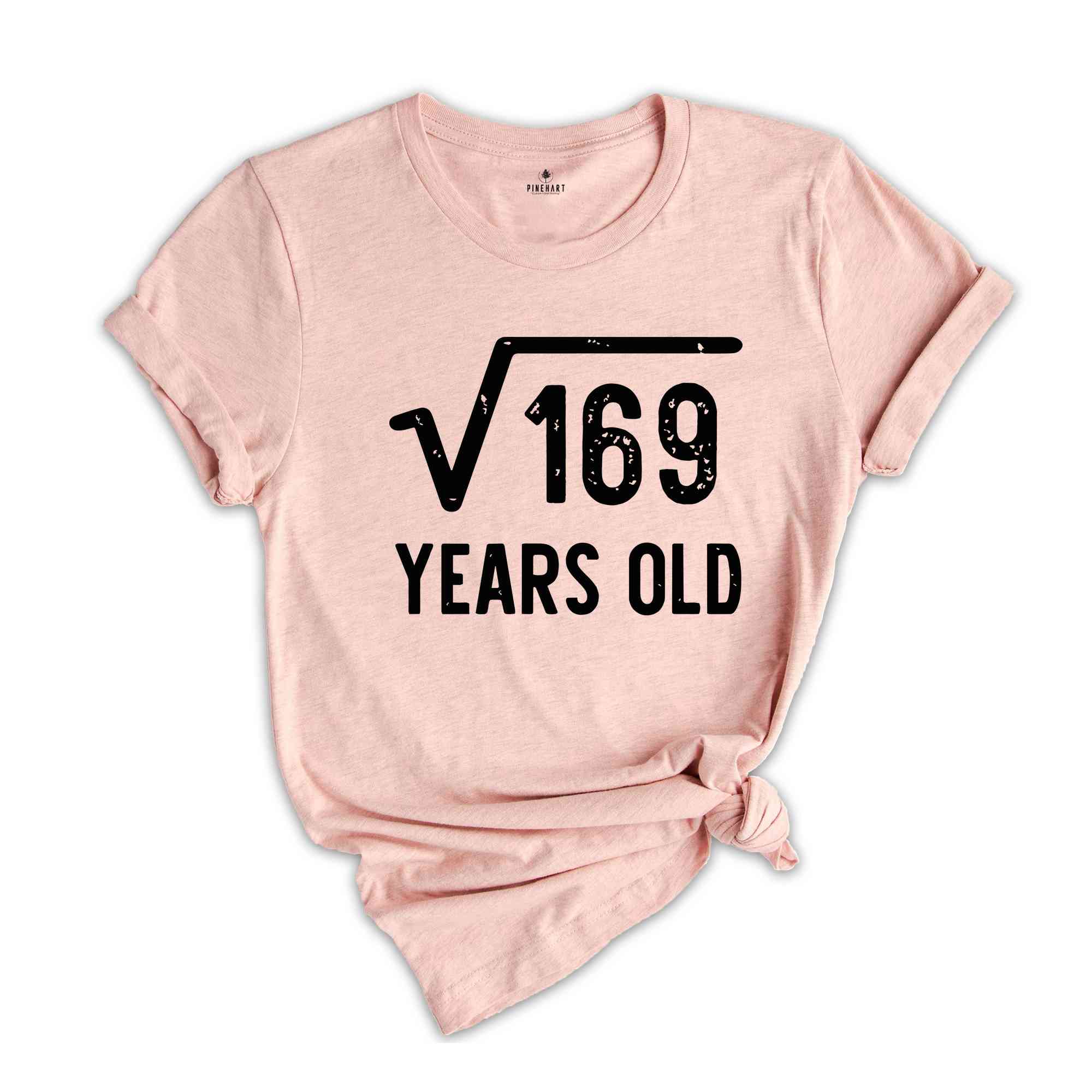 Square Root of 169 Shirt, 13th Birthday Shirt, 13th Year Old Gift, 13th Birthday Gift Shirt, Sweet Thirteenth Shirt, Born In 2011 Shirt