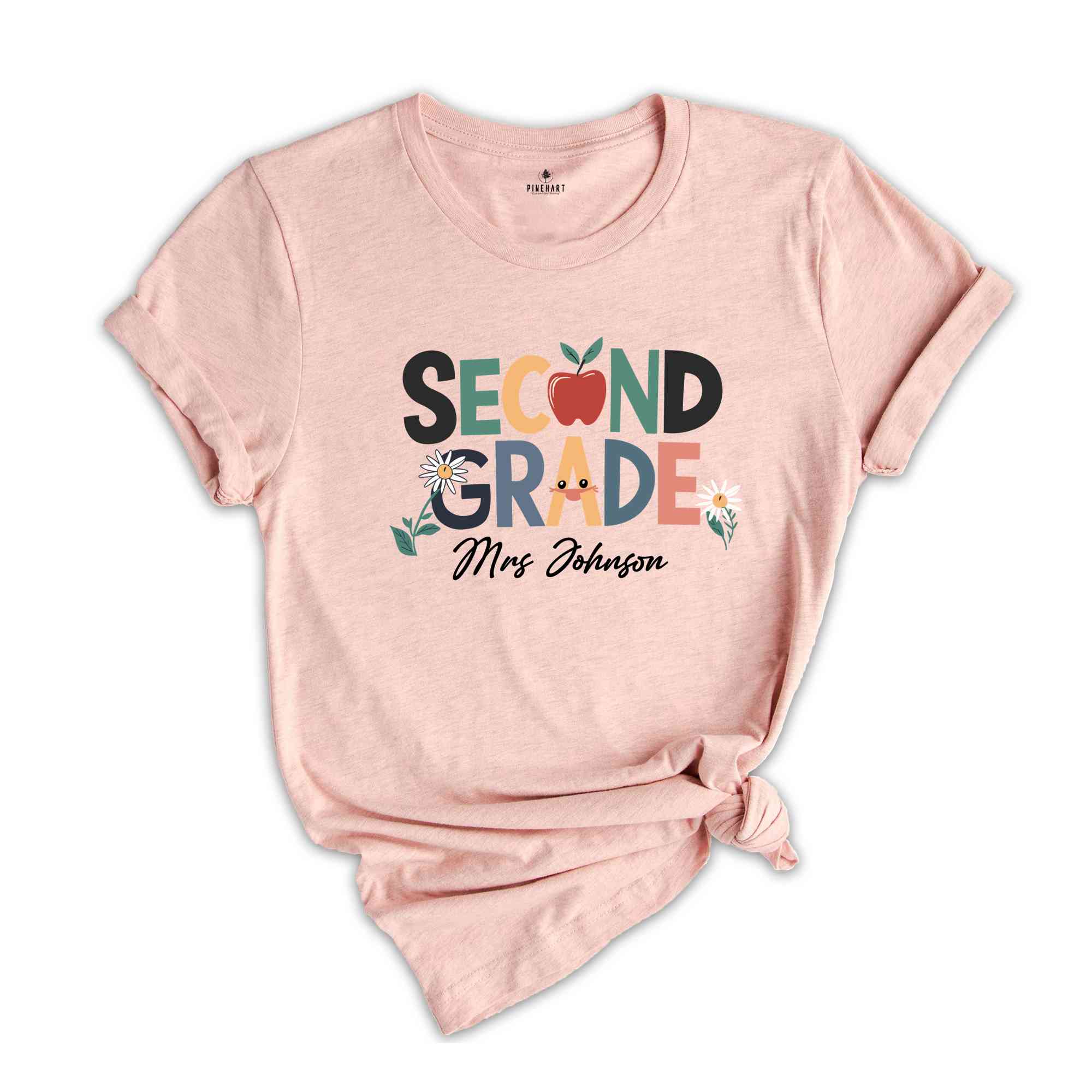 Custom Second Grade Teacher Shirt, Second Grade Dream Team Shirt, Personalized 2nd Grade Teacher Gift, Back to School Teach