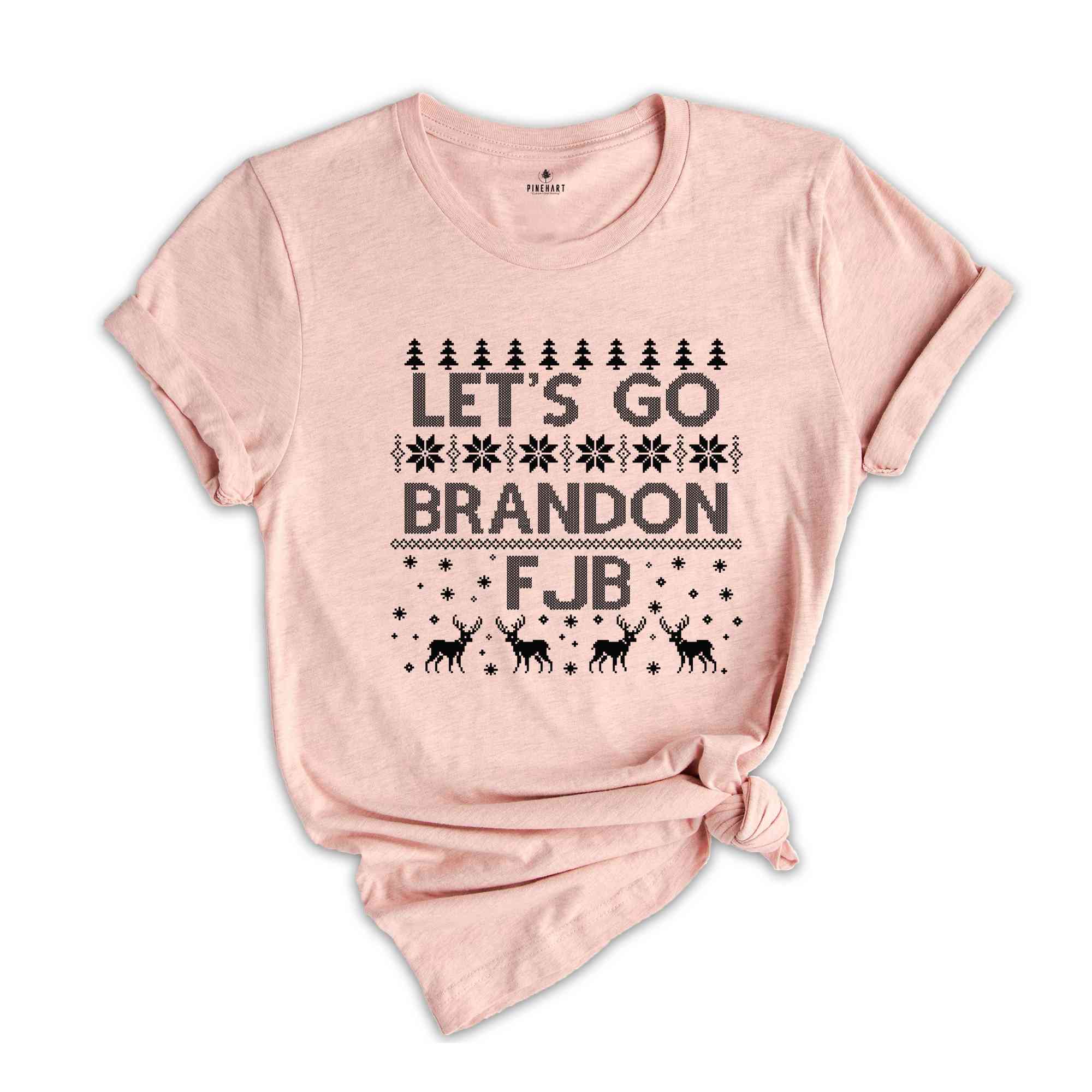 Christmas Shirt, Let's Go Brandon, Republican Shirt, Joe Biden Chant, Republican Gifts, FJB Xmas Shirt, Brandon Knit Shirt