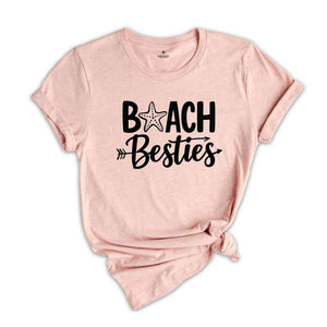 Beach Besties T-Shirt, Girls Beach Trip Gifts, Matching Girls Trip Shirts, Summer Outfit, Best Friend Shirts