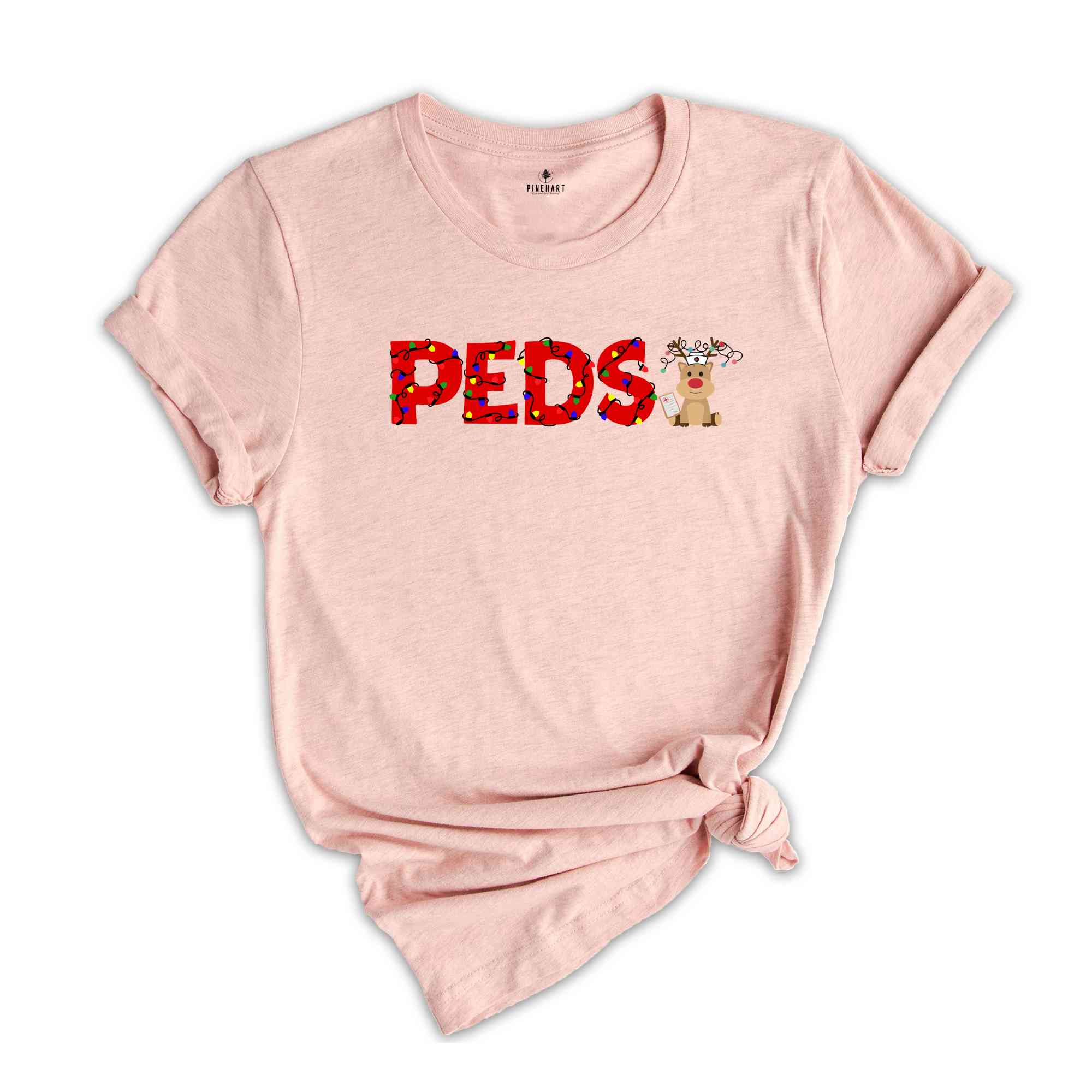 Christmas PEDS Shirt, Christmas Pediatrics T-Shirt, Peds Crew Tee, Christmas Pediatric Nurse Gift, Christmas Tee