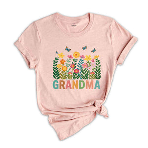 Wildflower Grandma Shirt, Flowers Shirt, Flower Grandma Shirt, Grandma Shirt, Cool Mom Shirt, Gift For Grandma