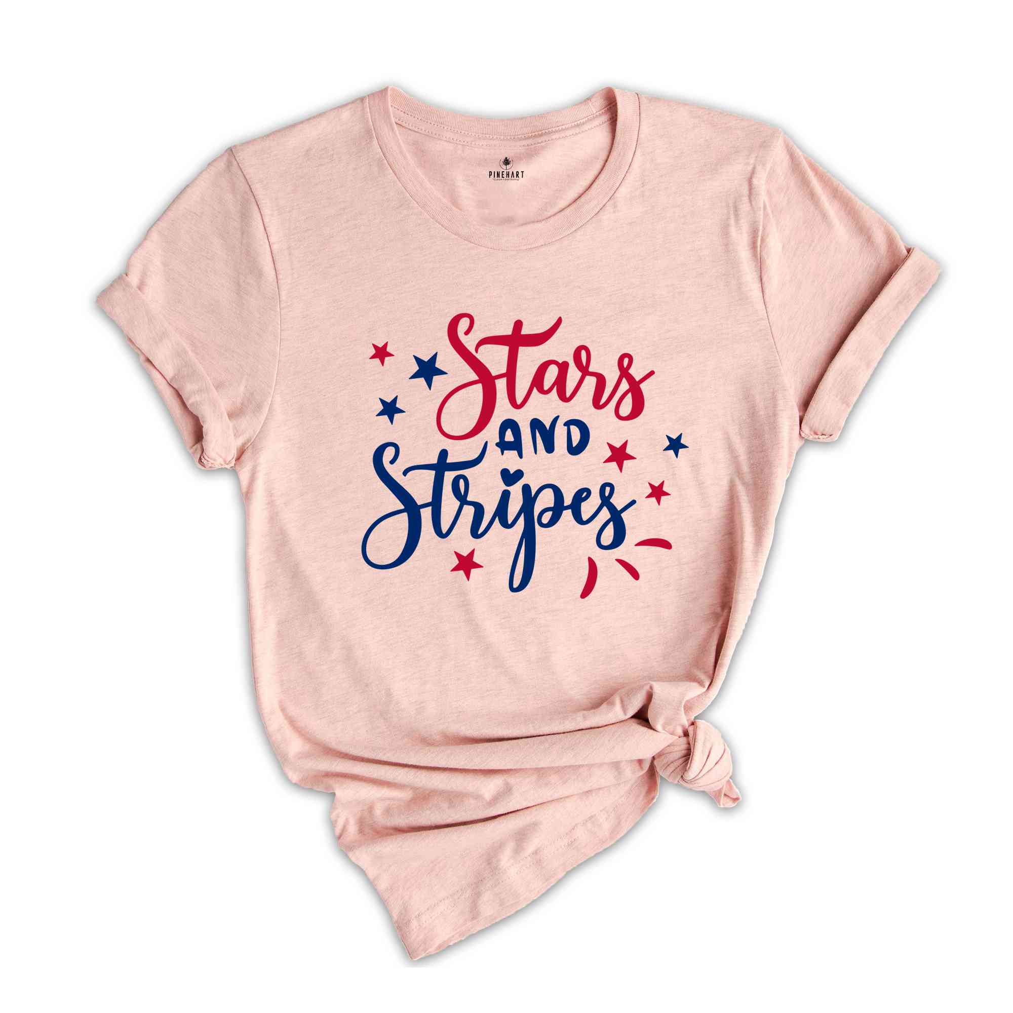 Stars And Strips Shirt, American Shirt, Red And Blue Shirt, American Flag Shirt, Patriotic Shirt, USA Shirt